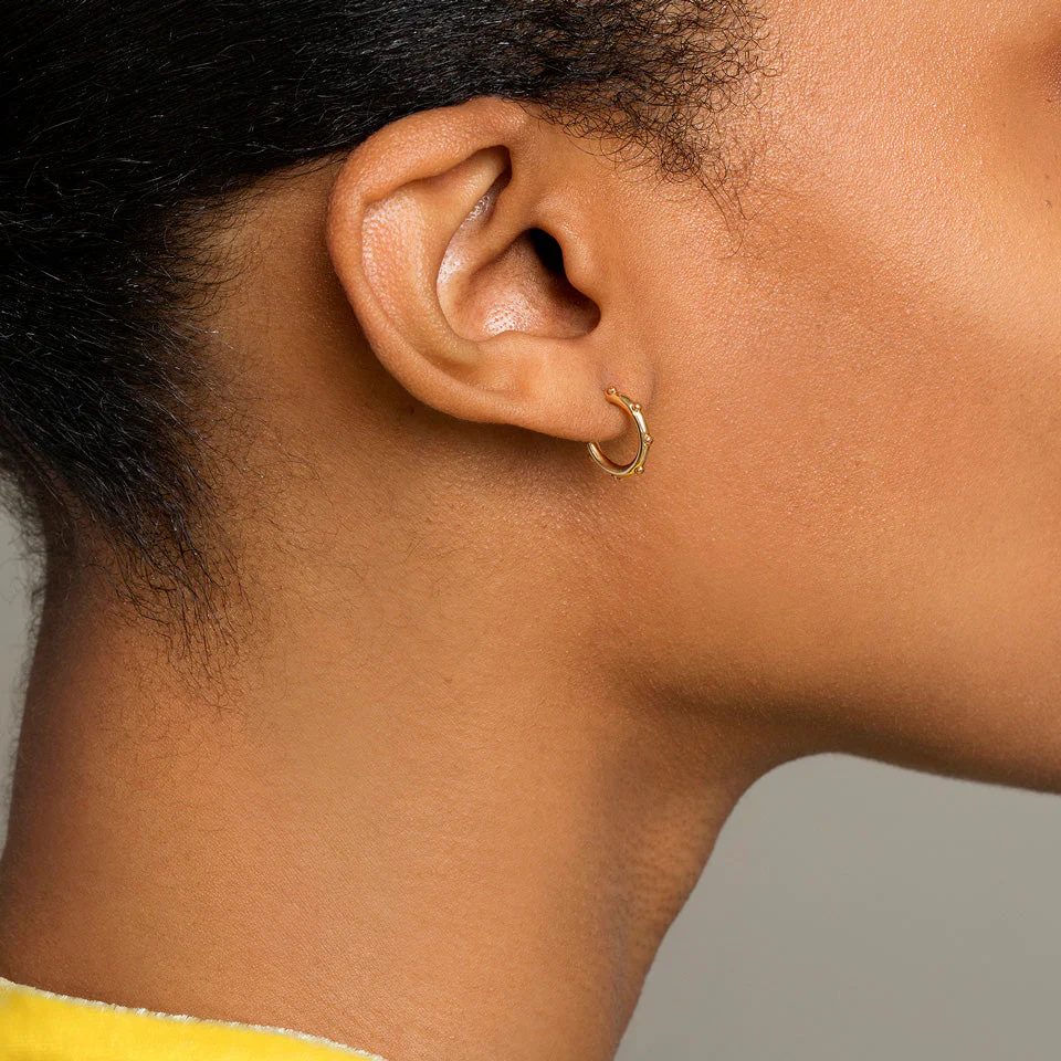 Abacus Hoop Earrings - Image 4