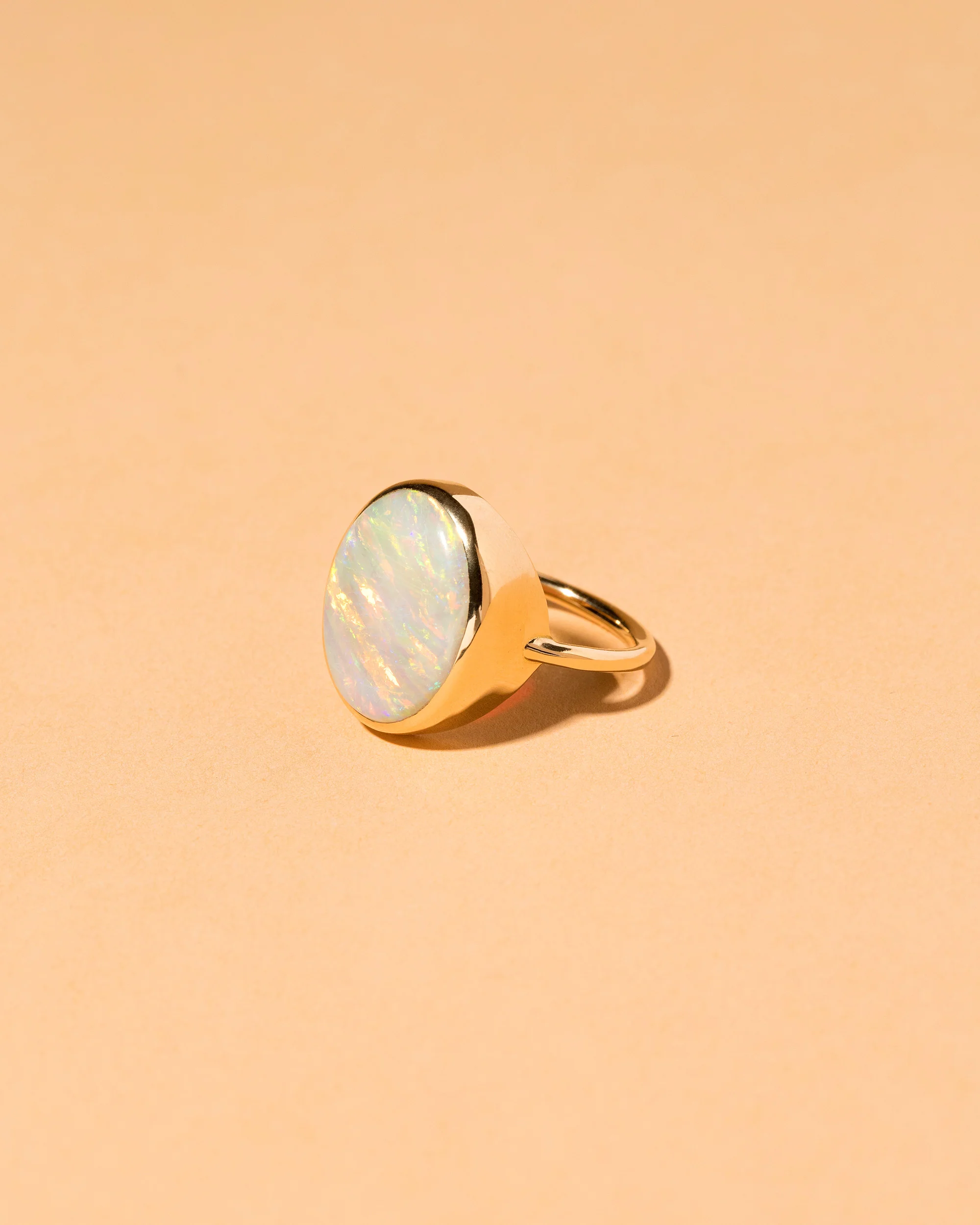 Australian Black Opal Ring - Image 2