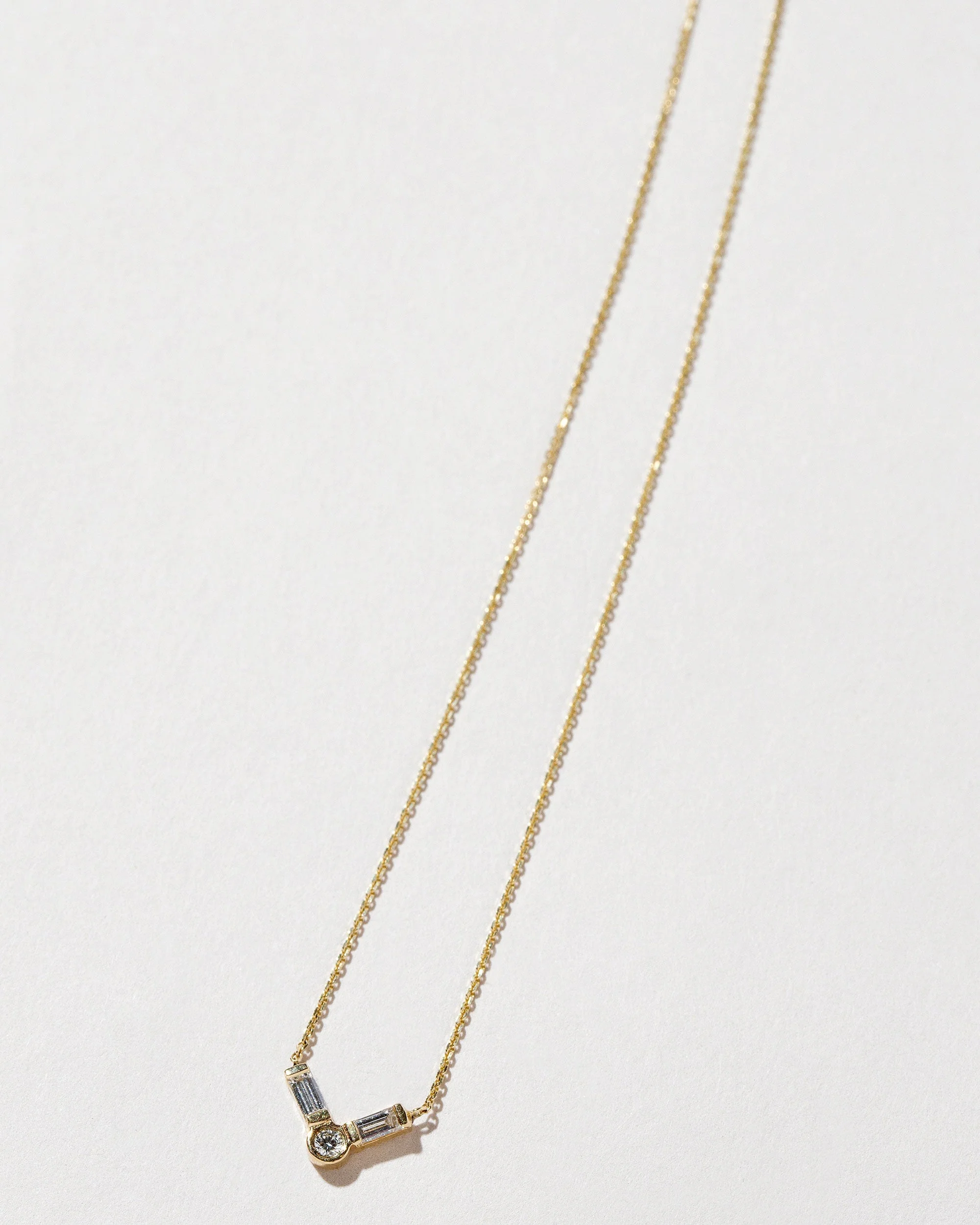 Baguette Bar Necklace