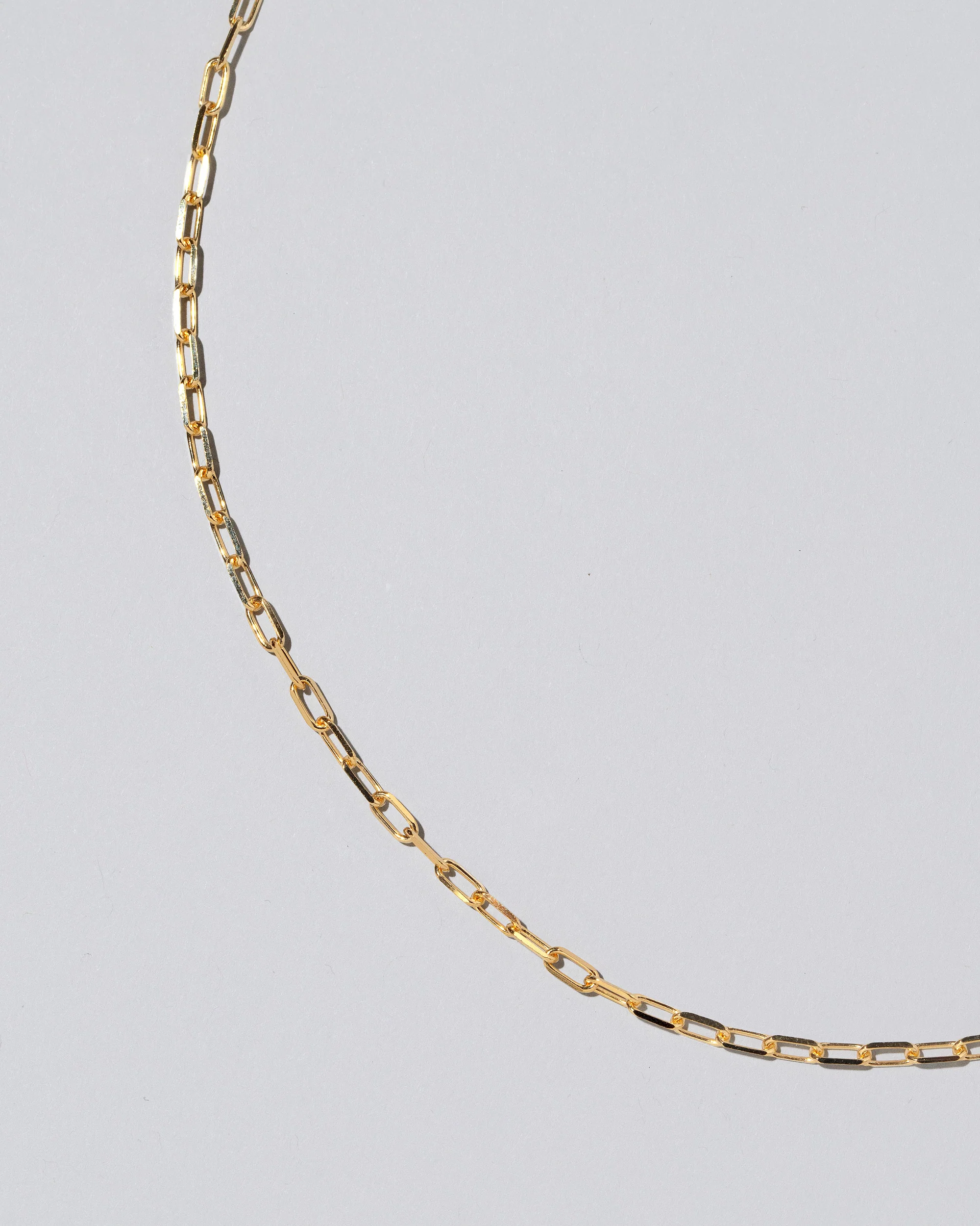 Beveled Oval Chain Necklace - Image 7