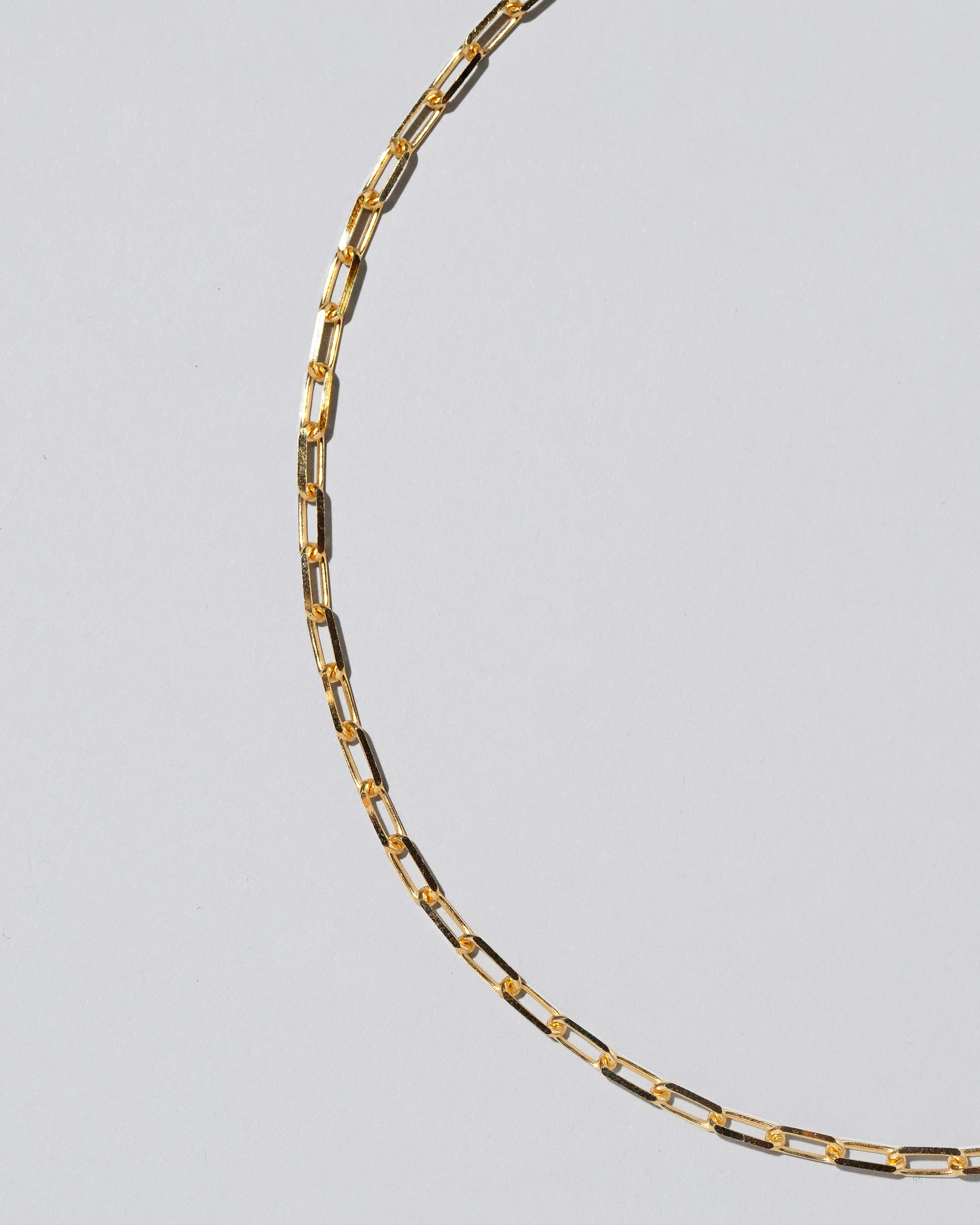 Beveled Oval Chain Necklace - Image 9