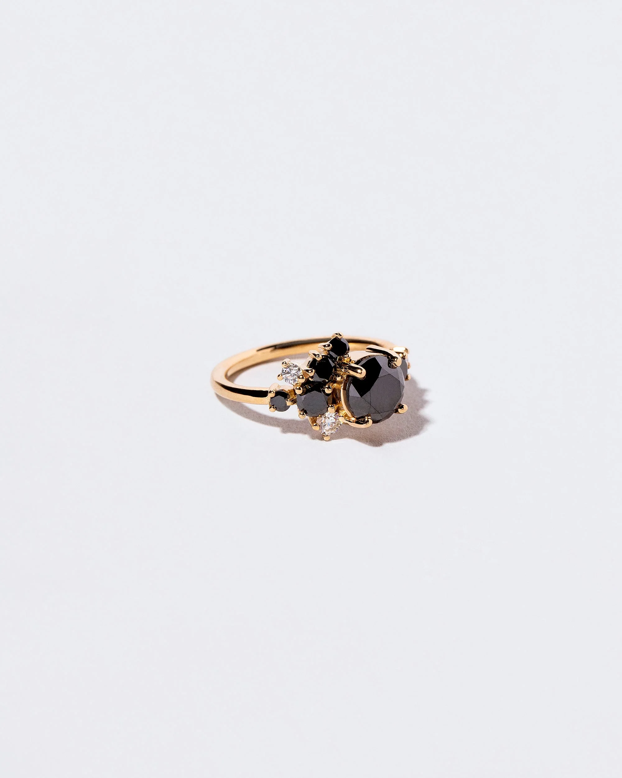 Vega Ring - Black & White Diamond - Image 2