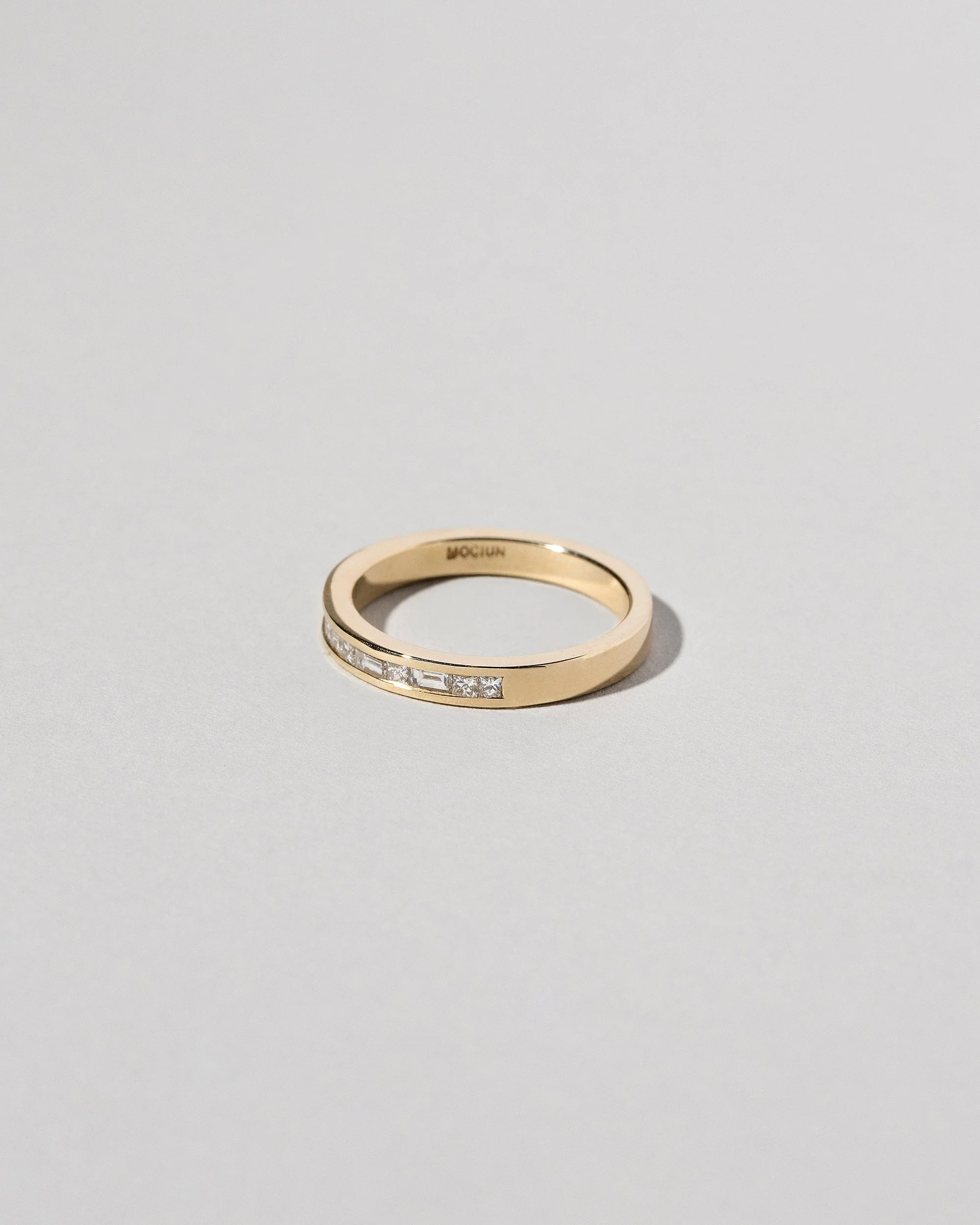 Channel Set Band - White Diamond - Image 3
