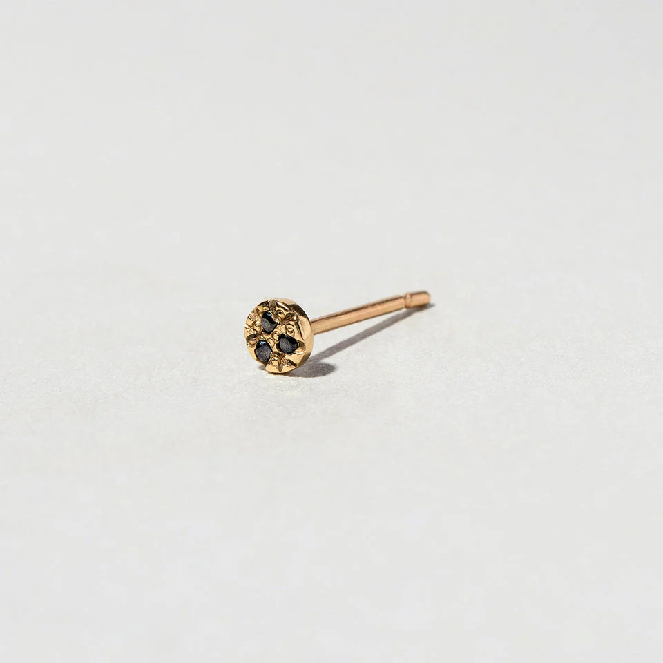 Circle Stud Earring Single - Image 3