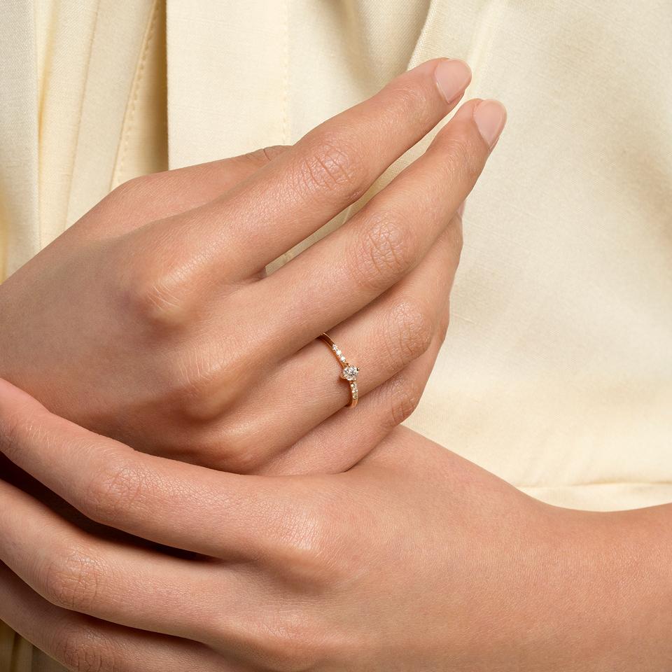 Mini Compass Rose Ring - Image 4