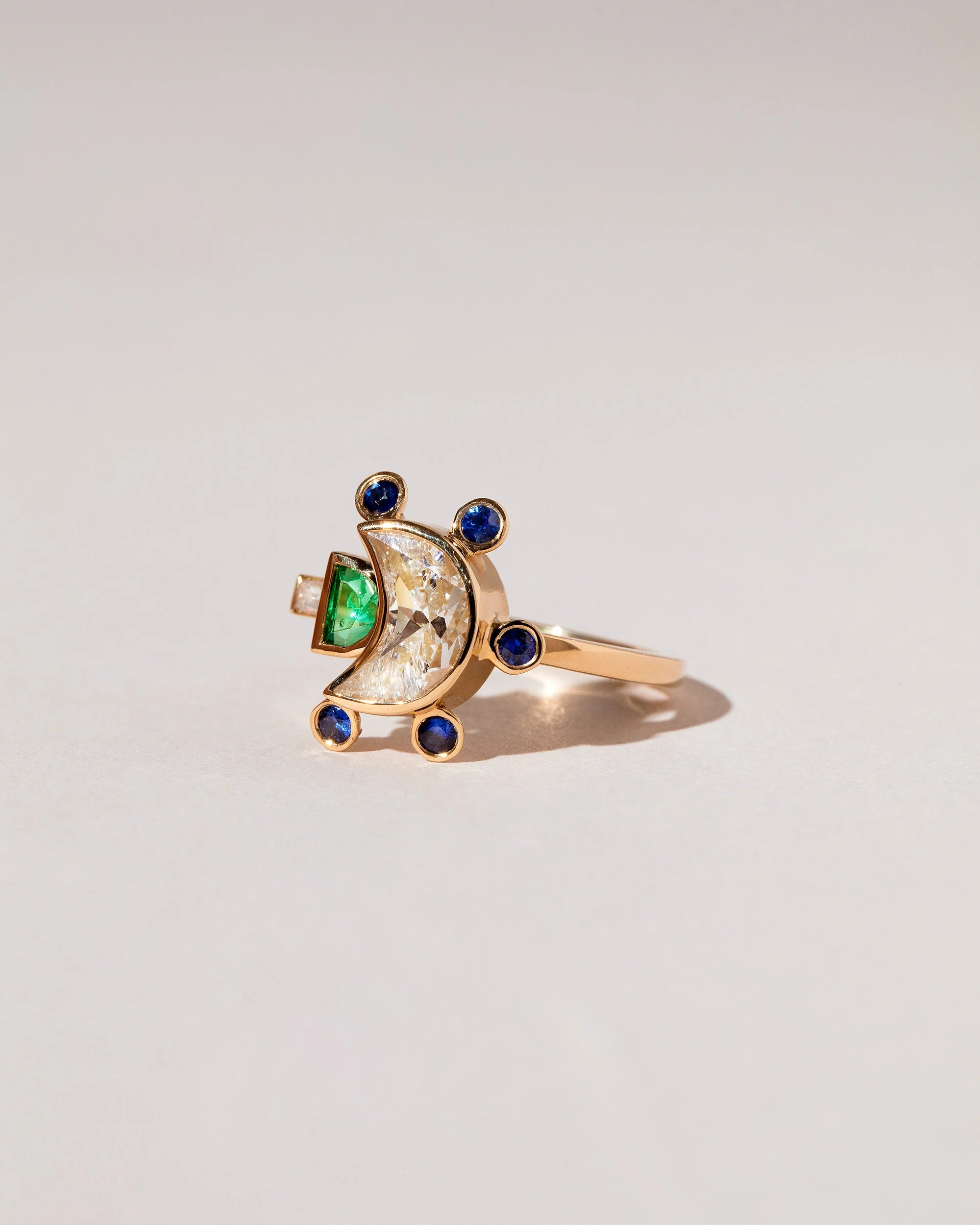 Crescent Moon Ring - Image 2
