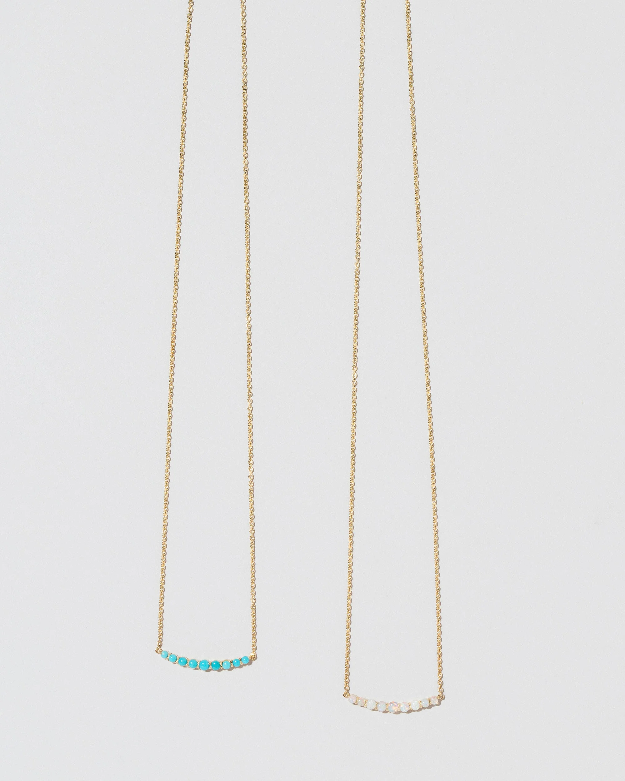 Crescent Necklace - Opal - Image 2