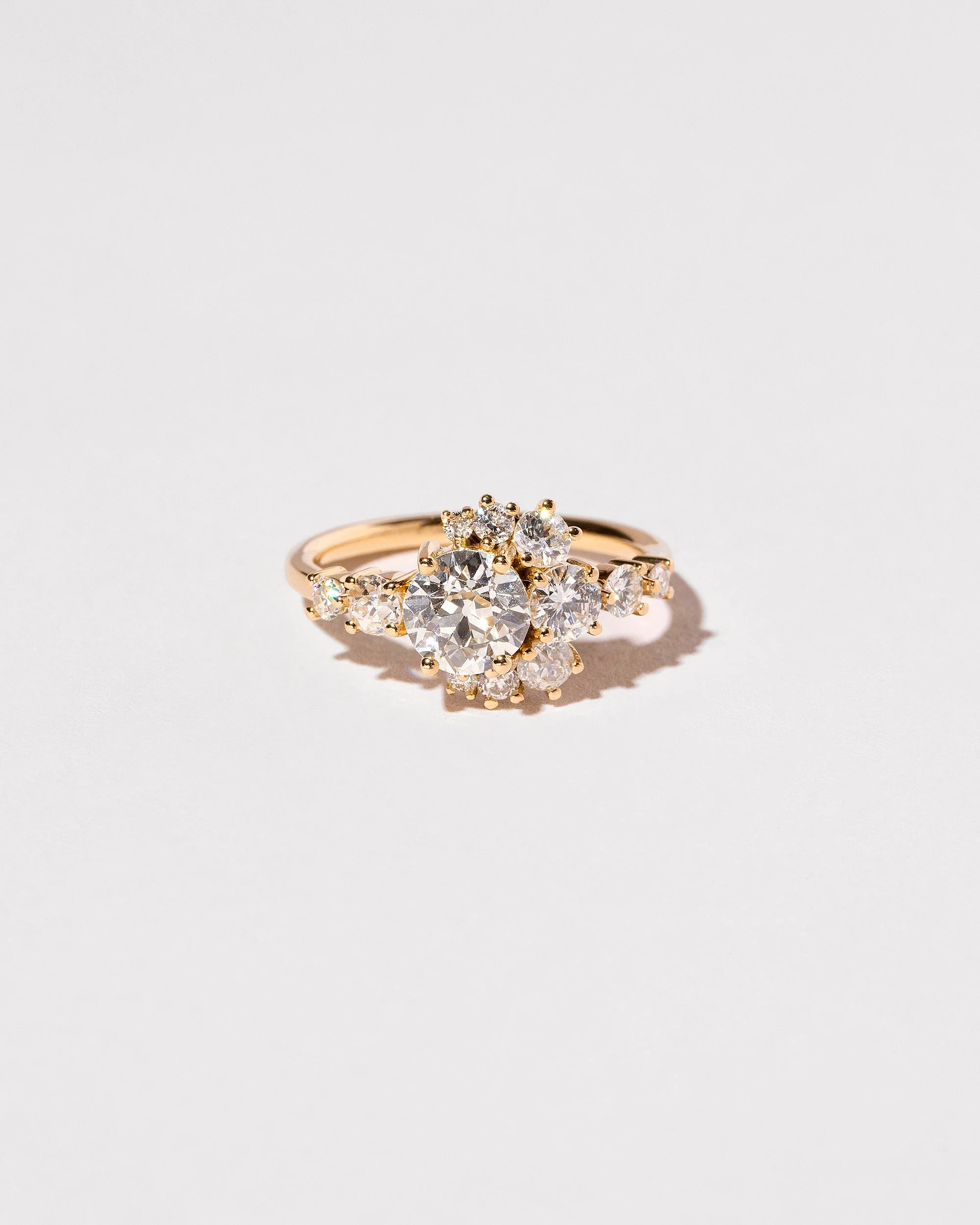 Crescent Ring - White Diamond - Image 2