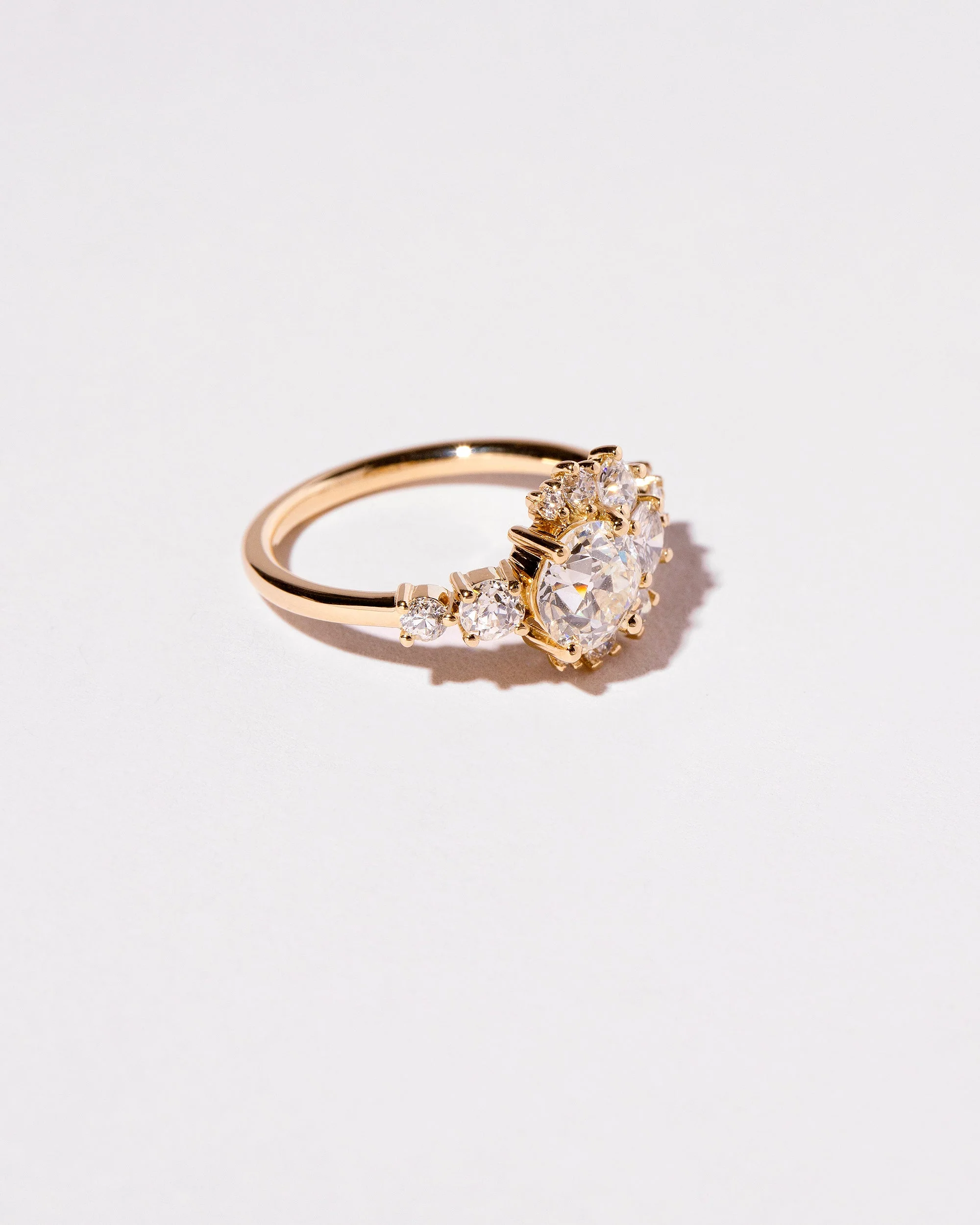 Crescent Ring - White Diamond - Image 3