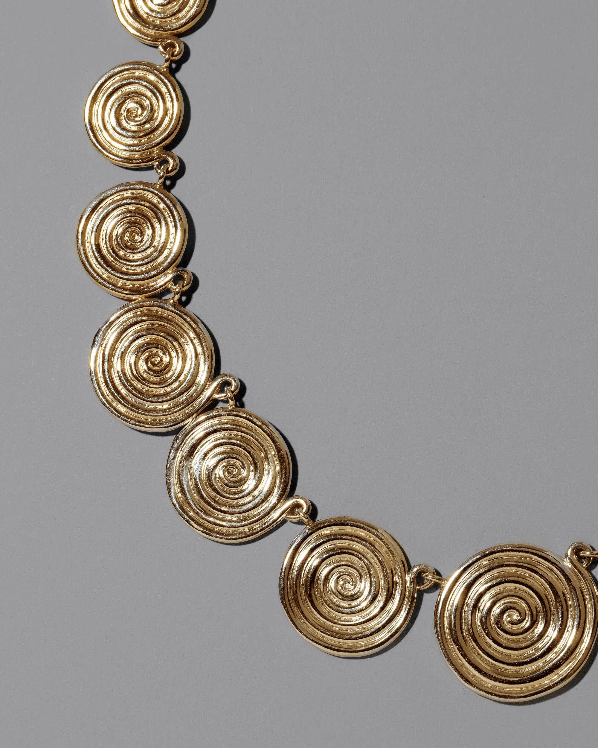 Serpentinite Necklace - Solid Gold - Image 2