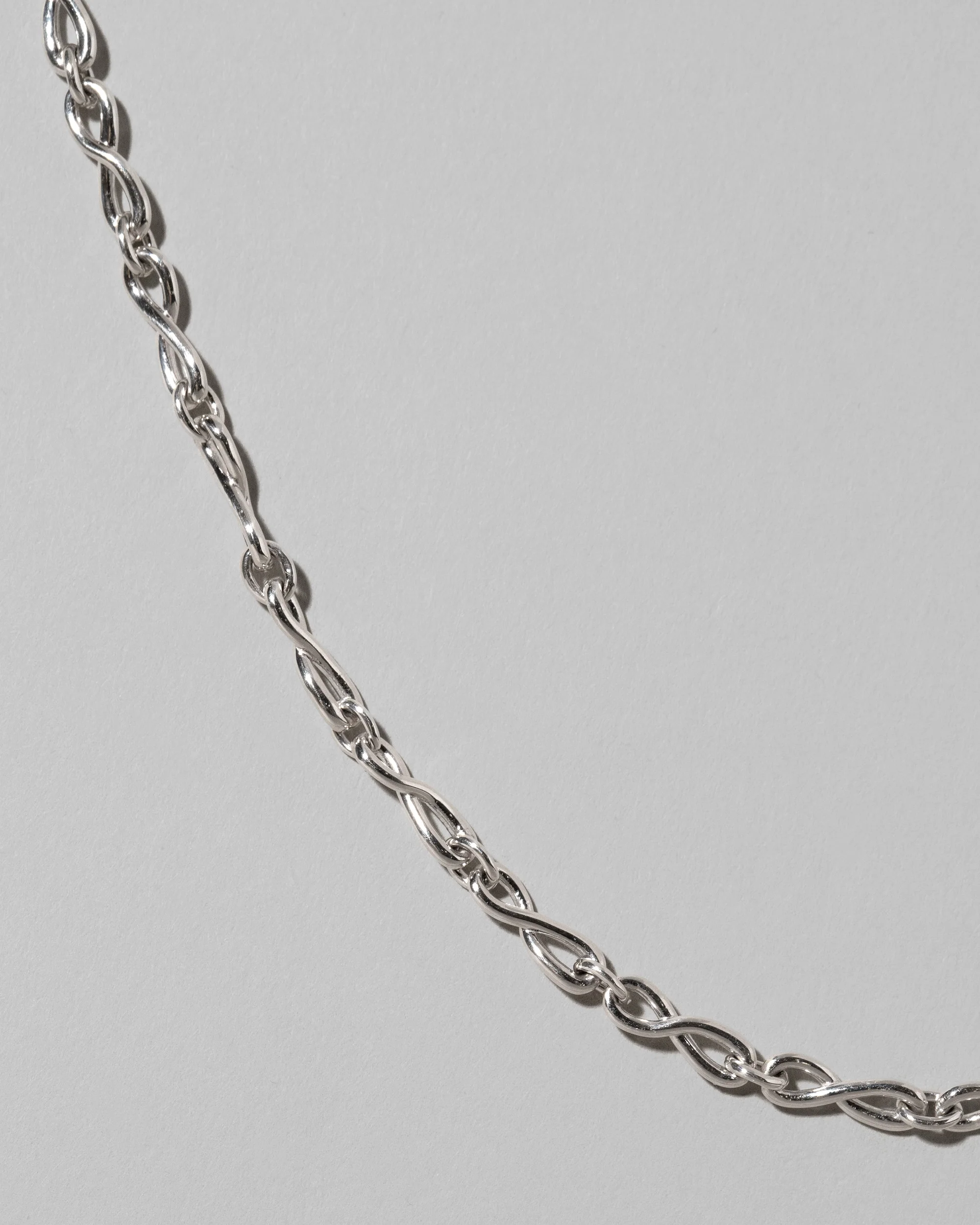 Sterling Silver Infinity Chain Necklace - Image 2