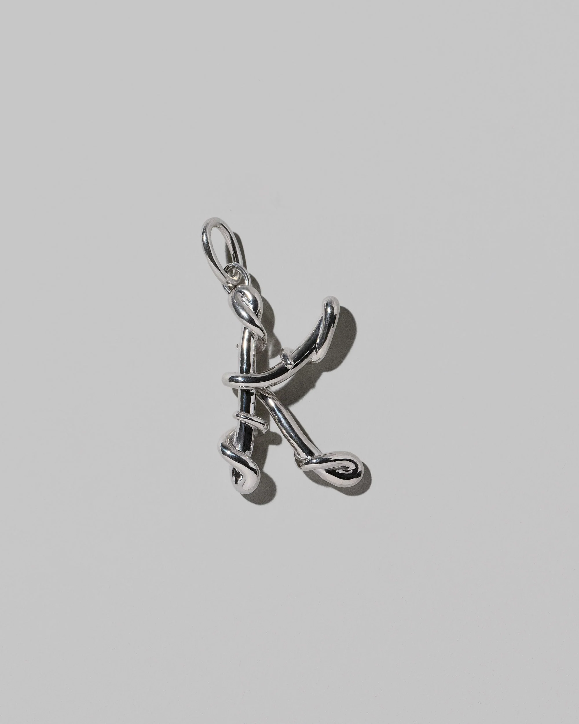 Sterling Silver Letter Bag Charm - Image 16