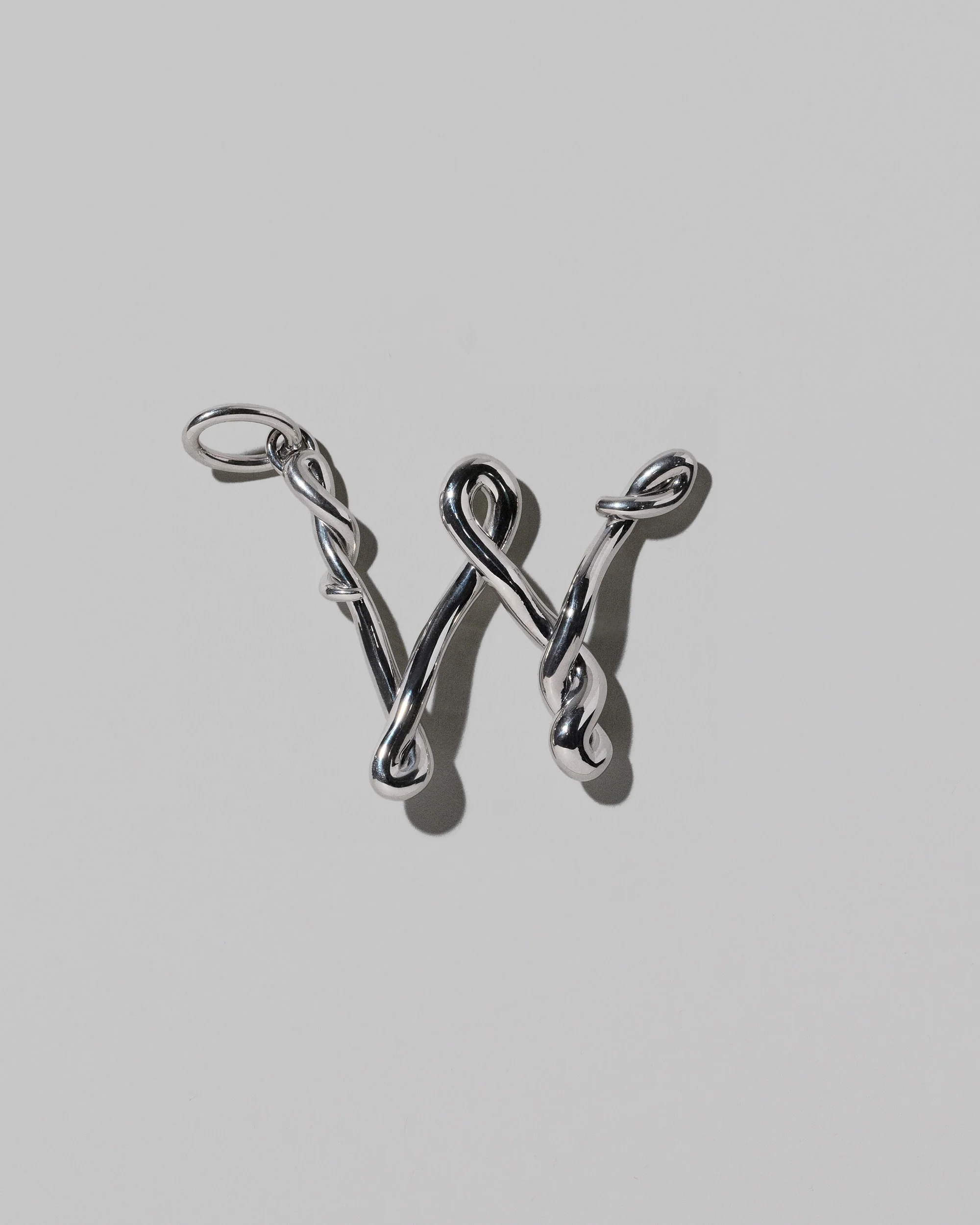 Sterling Silver Letter Bag Charm - Image 28