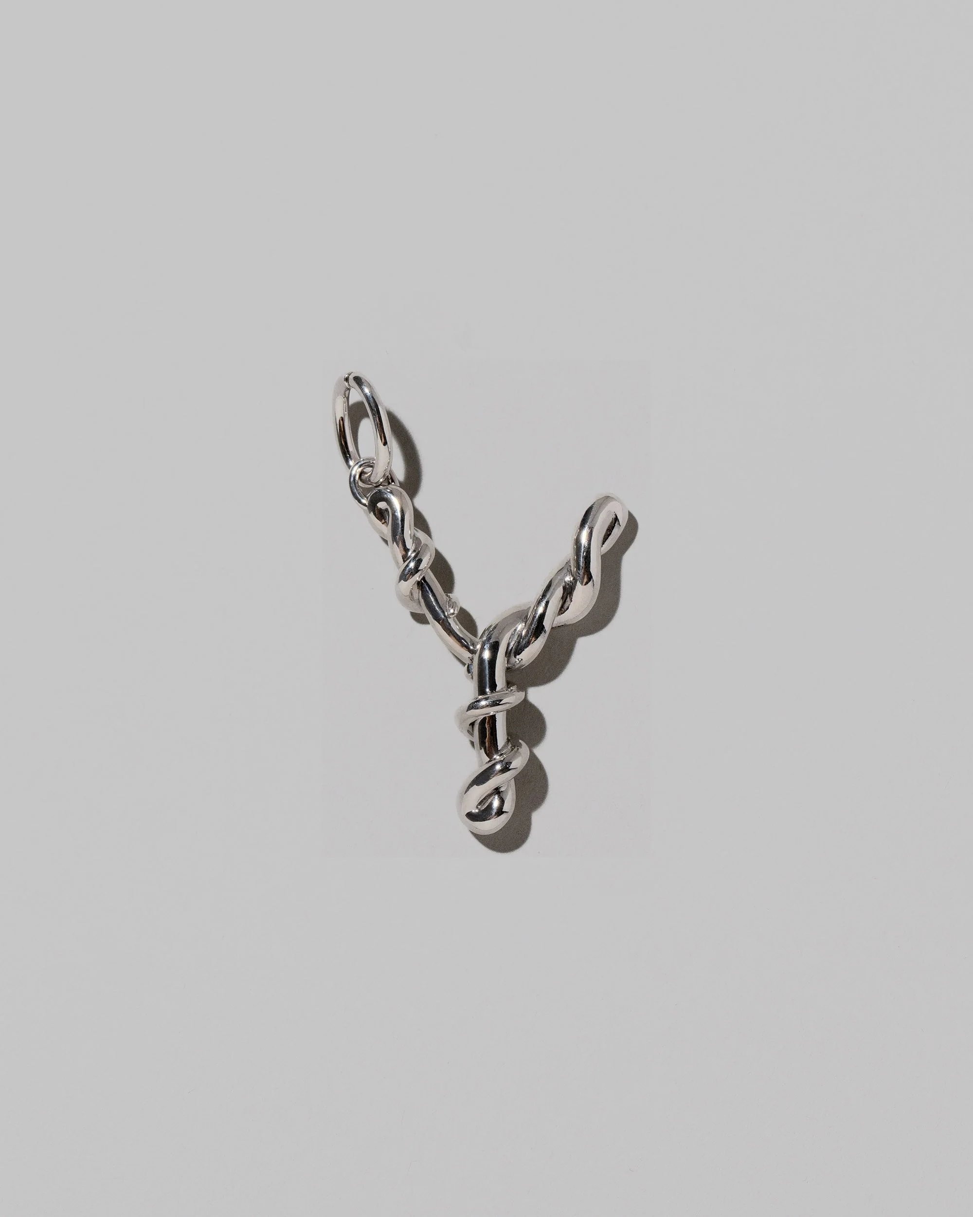 Sterling Silver Letter Bag Charm - Image 30