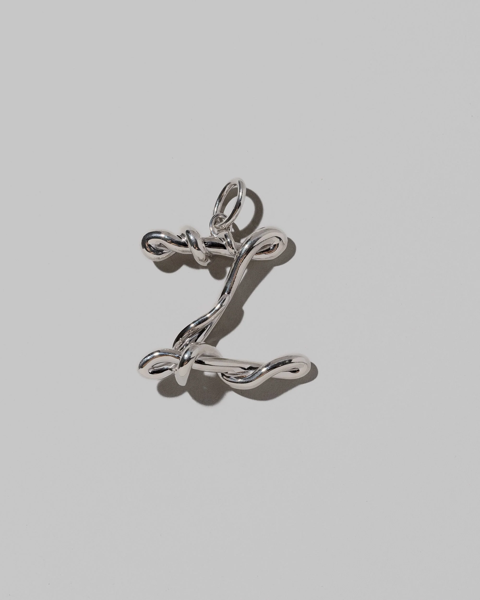 Sterling Silver Letter Bag Charm - Image 31