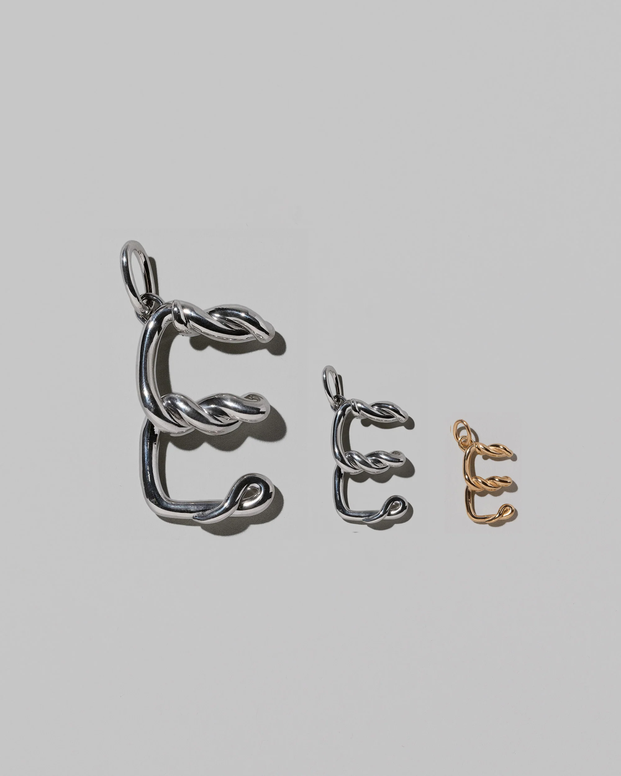 Large Sterling Silver Letter Charm - Image 13