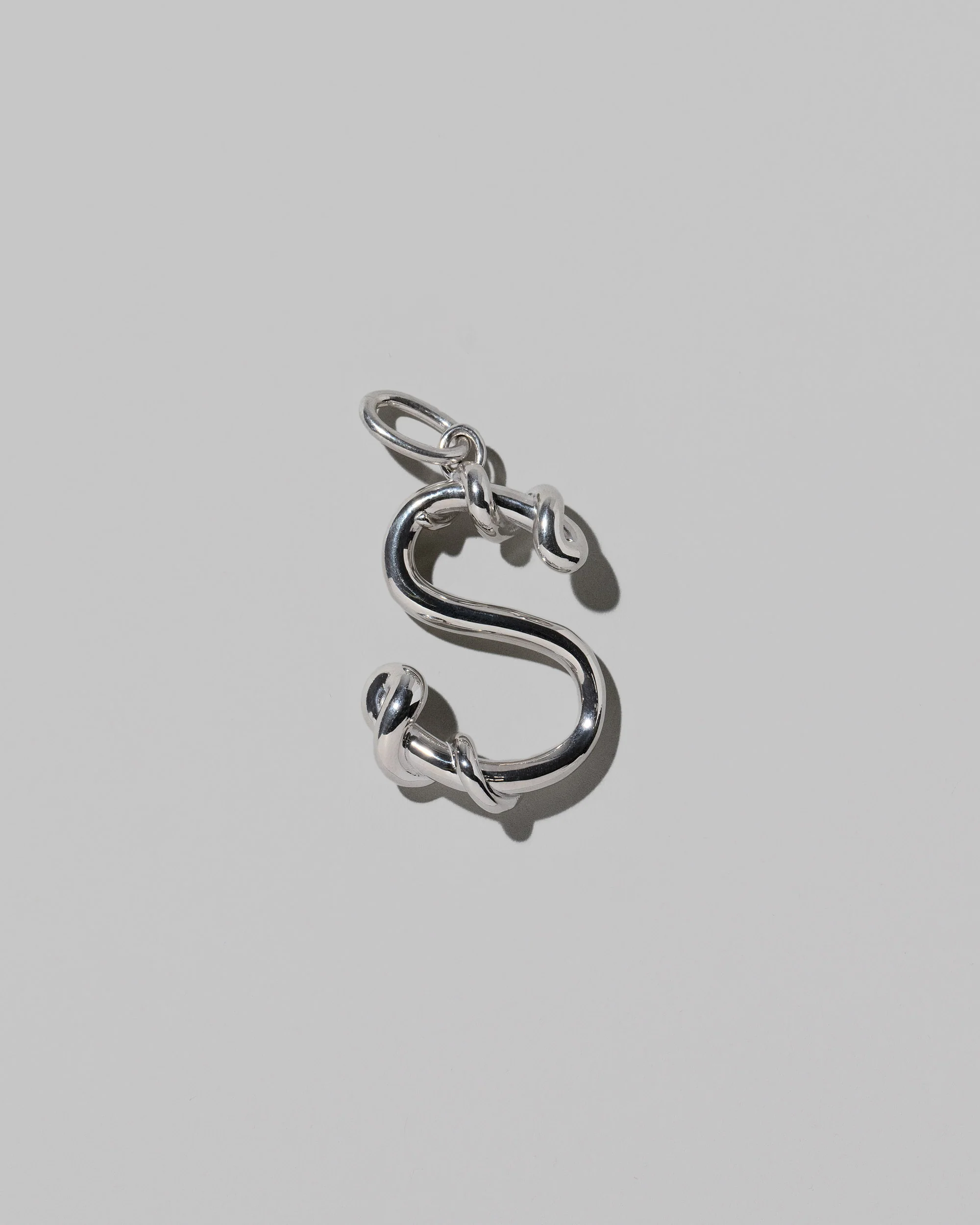 Large Sterling Silver Letter Charm - Image 43