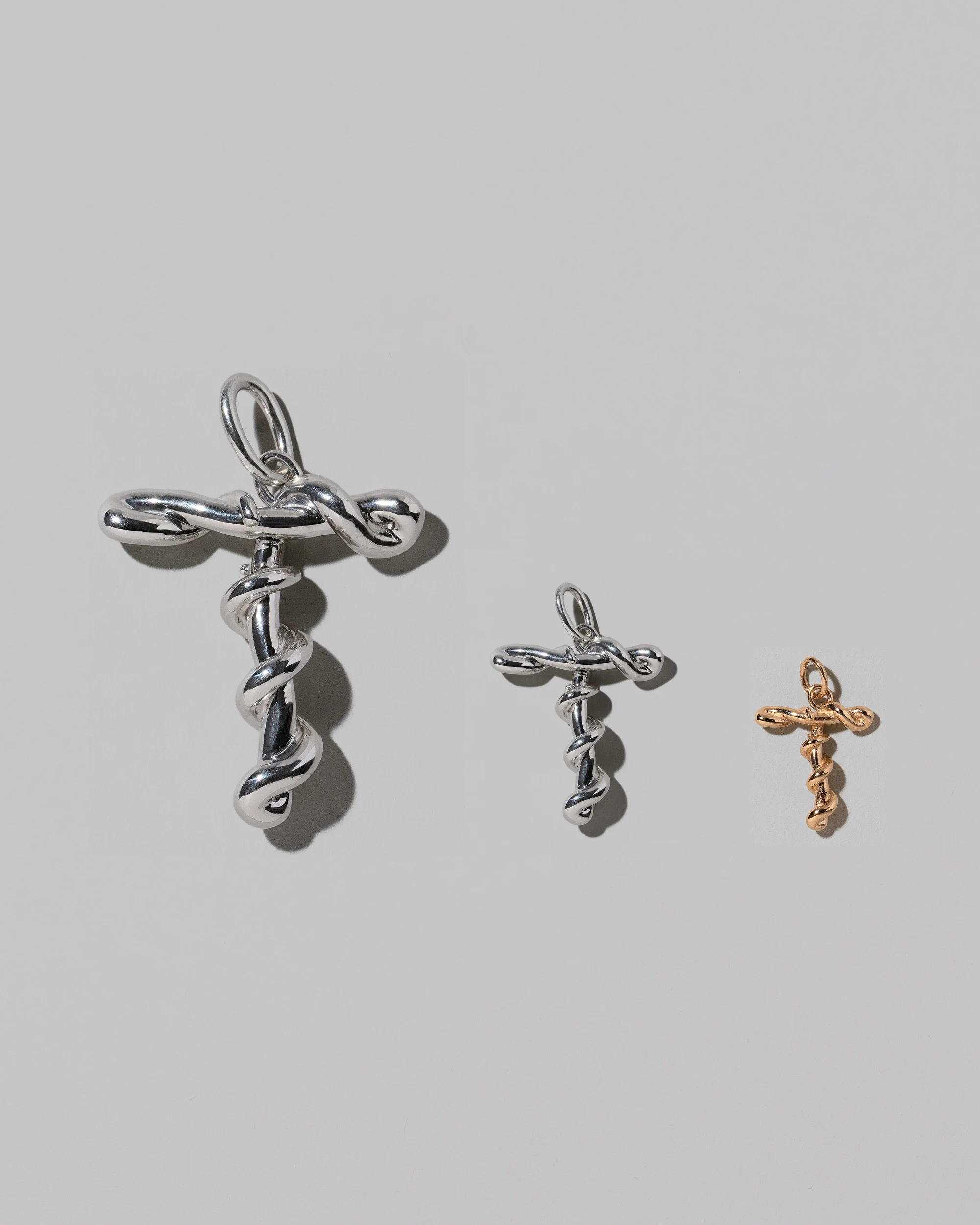 Large Sterling Silver Letter Charm - Image 46
