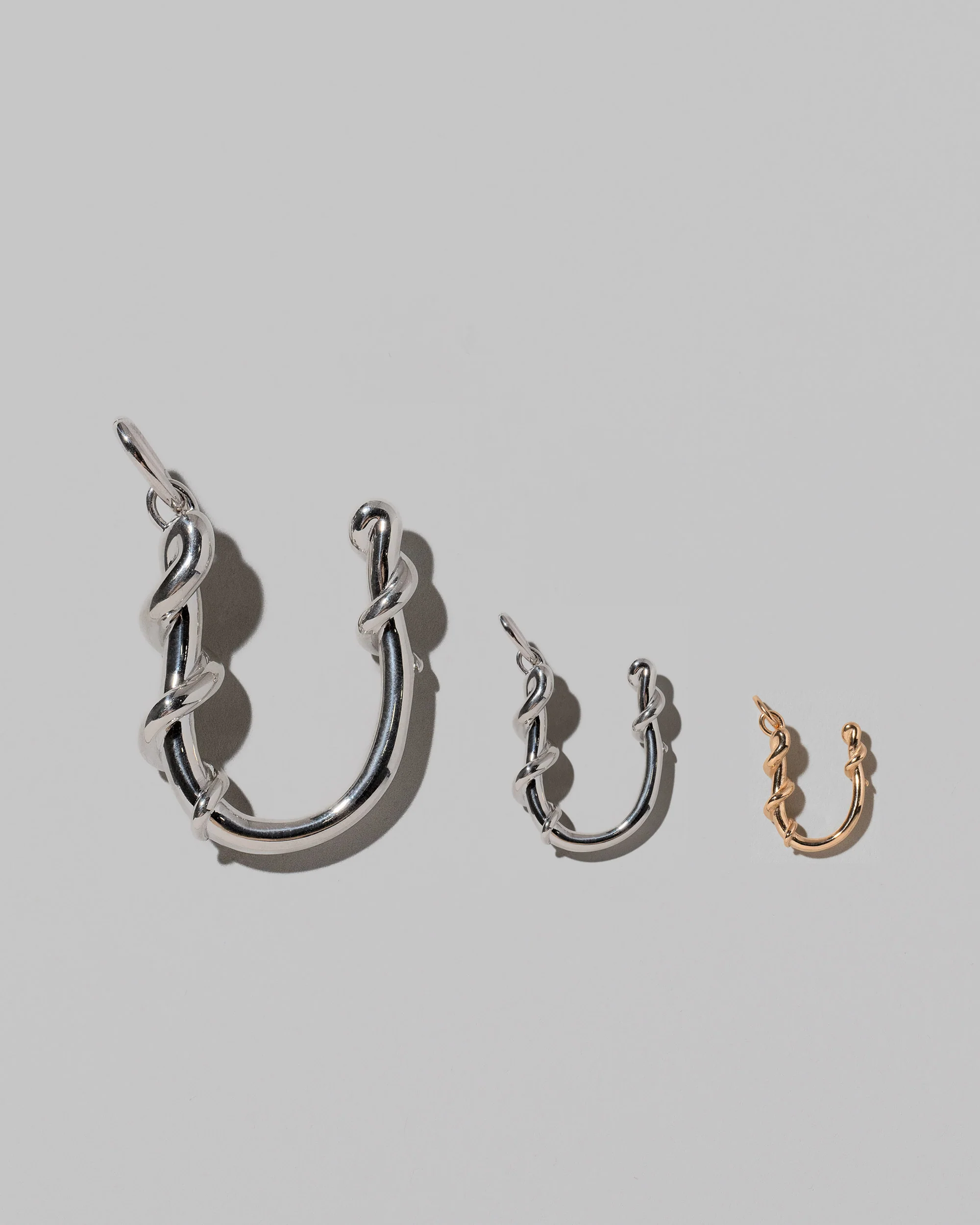 Large Sterling Silver Letter Charm - Image 48