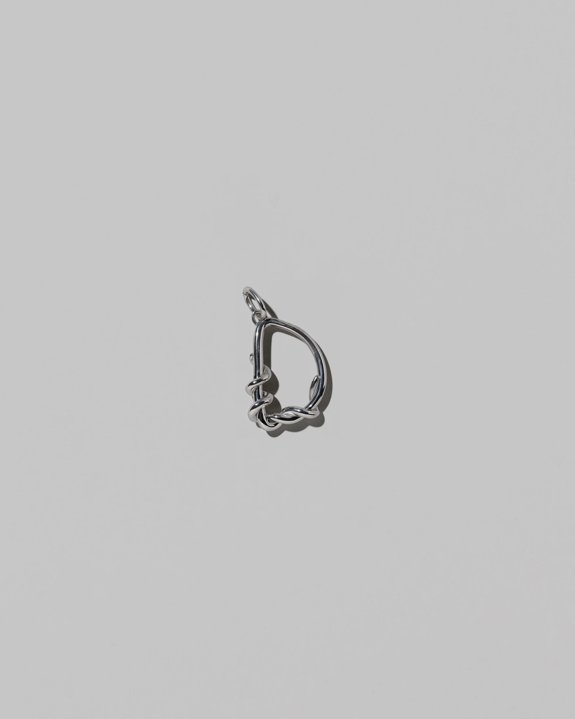 Medium Sterling Silver Letter Charm - Image 8