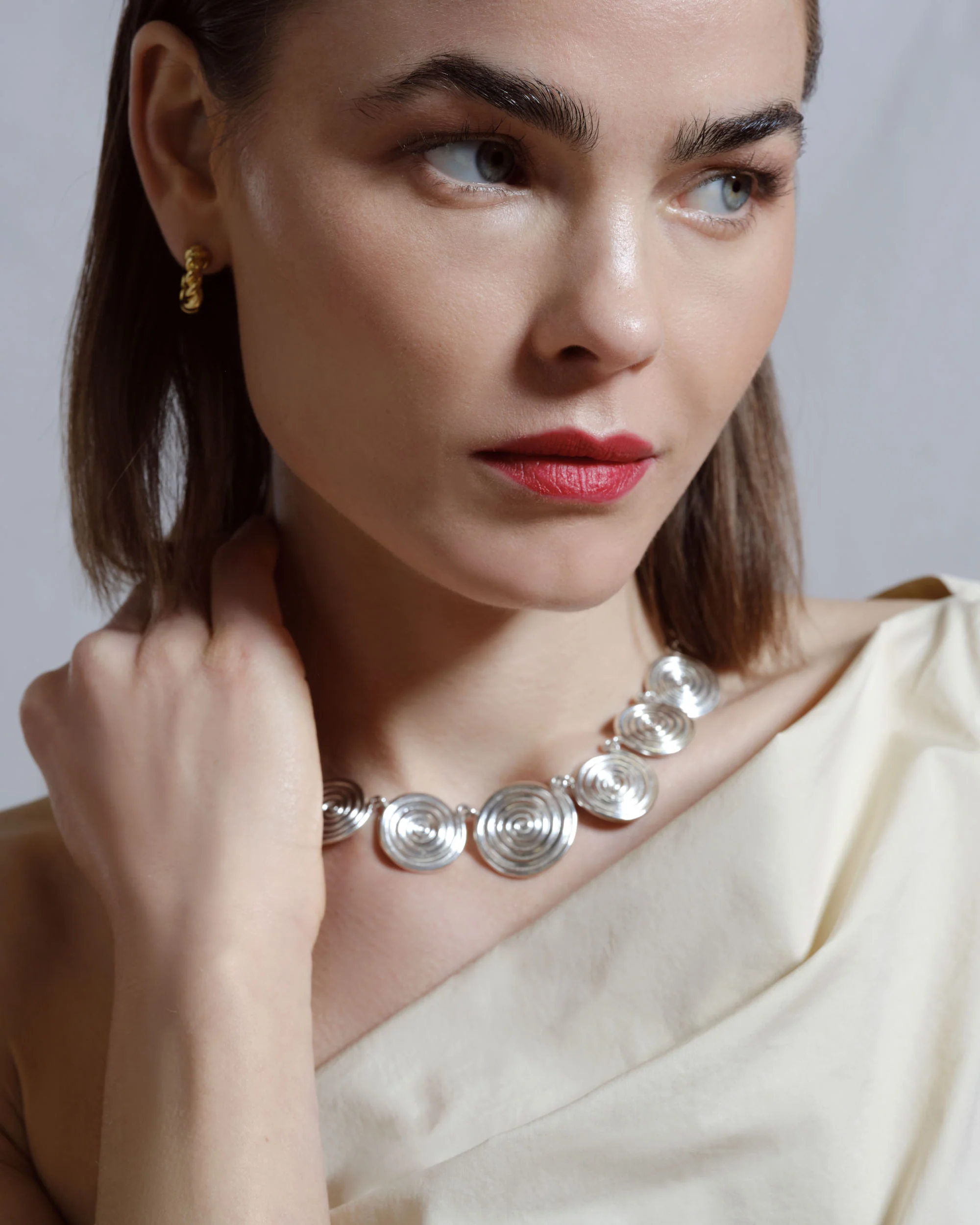 Serpentinite Necklace - Sterling Silver - Image 5