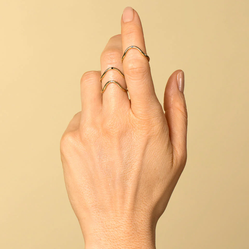 Curve Band - Single Stone - Image 5