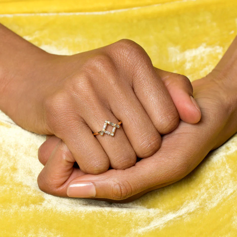 Deco Baguette Ring - Image 4
