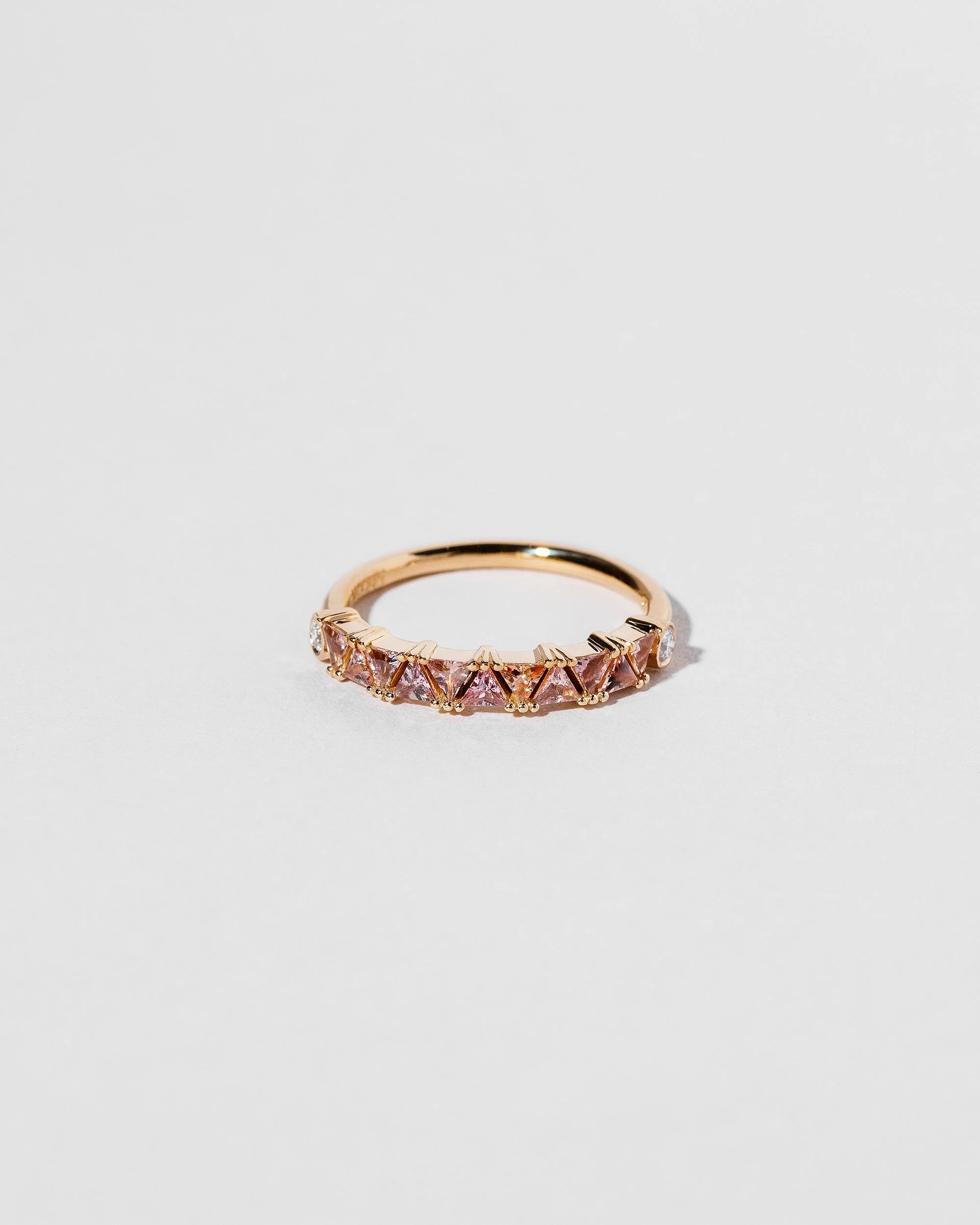 Eleven Trillion Ring - Peach Sapphire