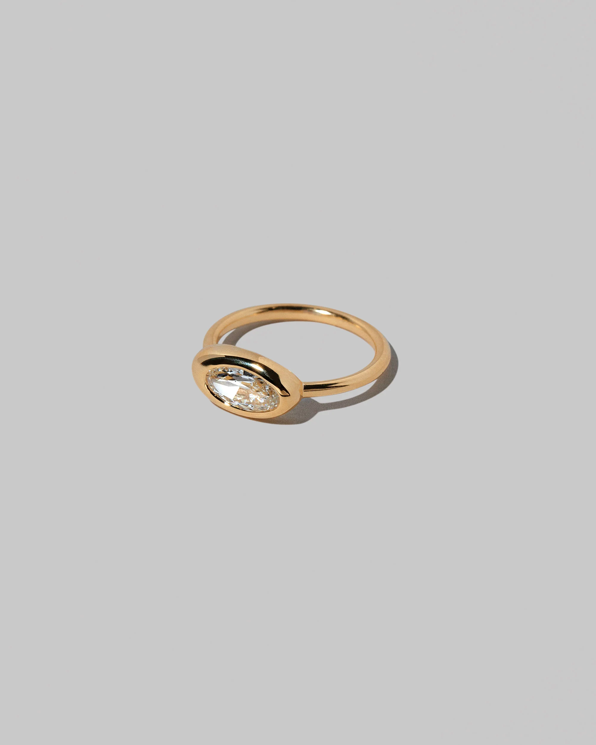 Equalize Ring - Moval White Diamond - Image 2