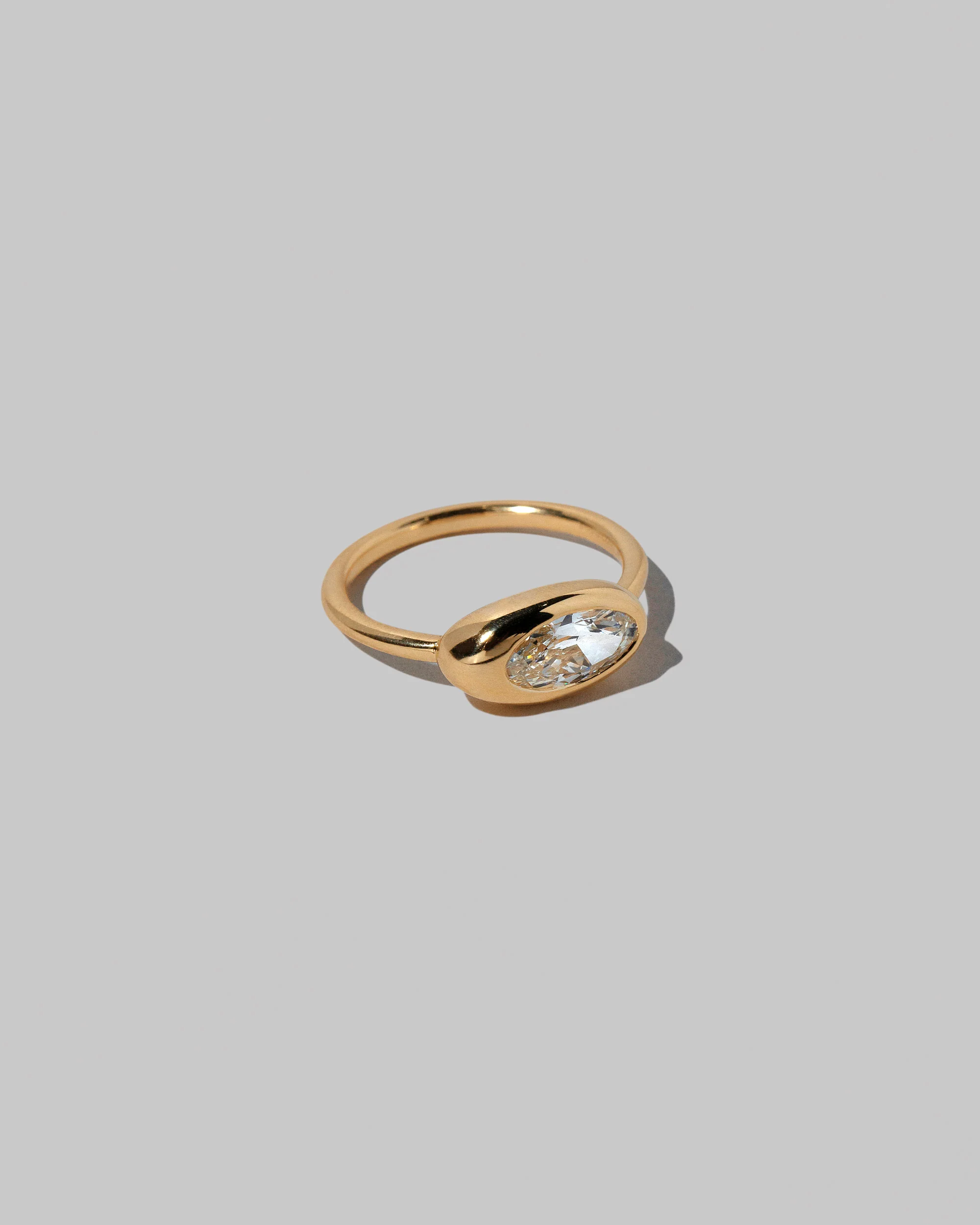 Equalize Ring - Moval White Diamond - Image 3