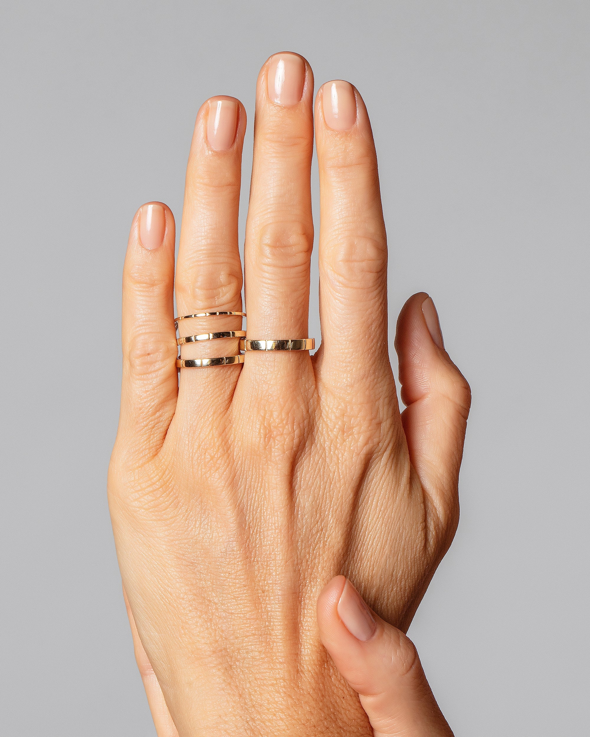 Etched Lines Band - 2mm - Image 4