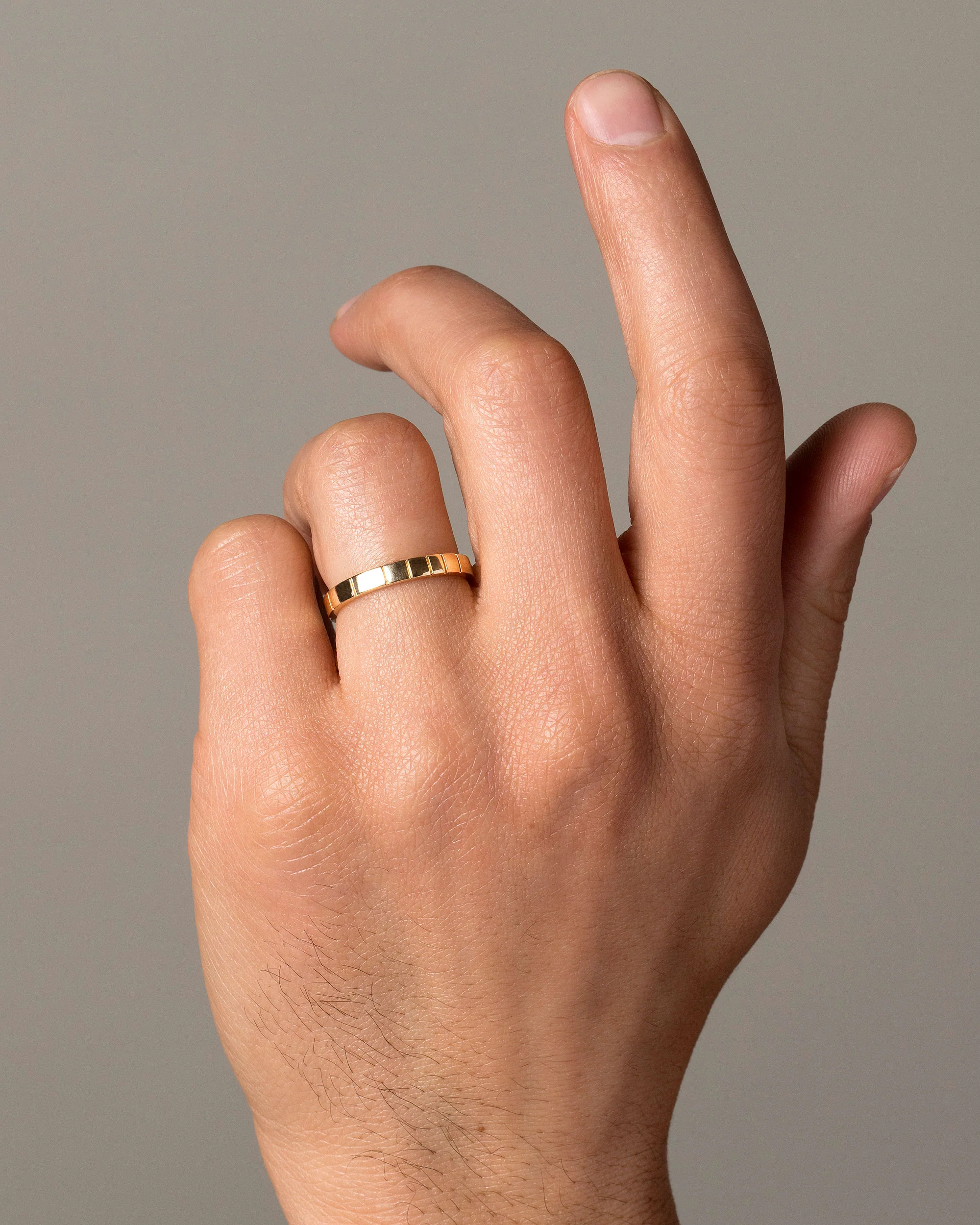 Etched Lines Band - 3mm - Image 4