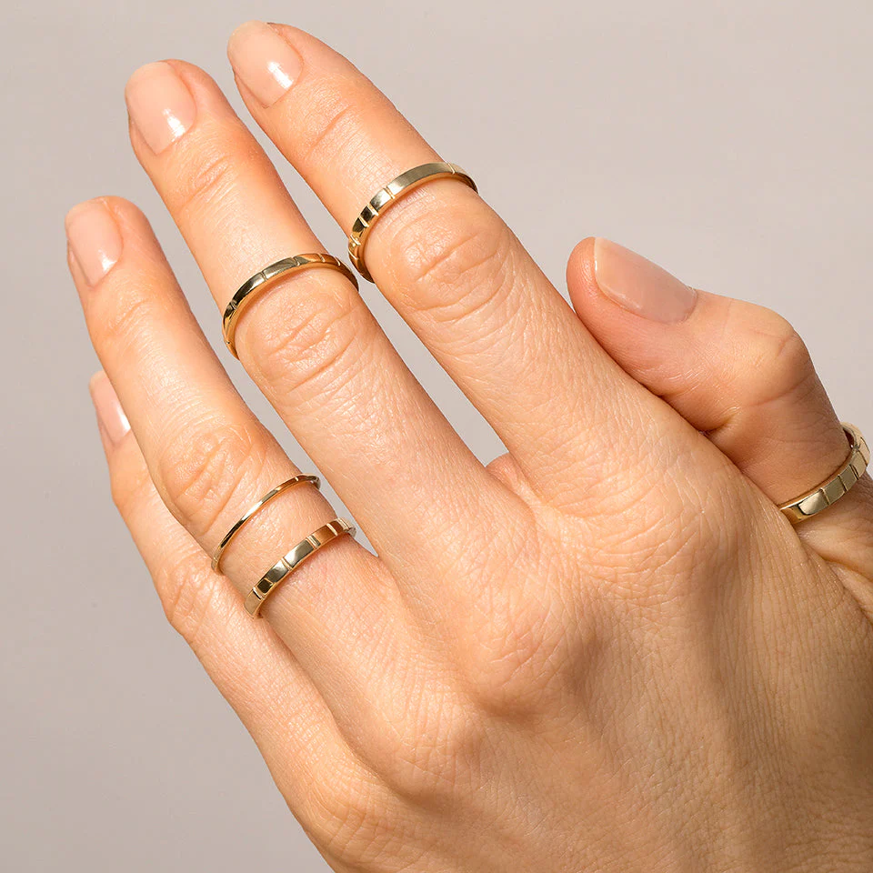 Etched Lines Band - 6mm - Image 6