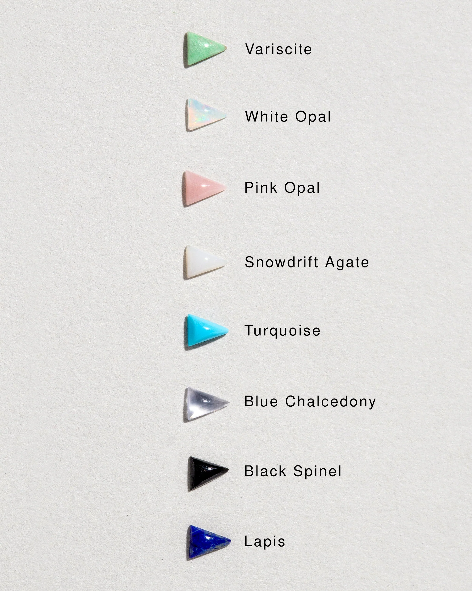 Five Triangle Ring - Pink Opal - Image 4