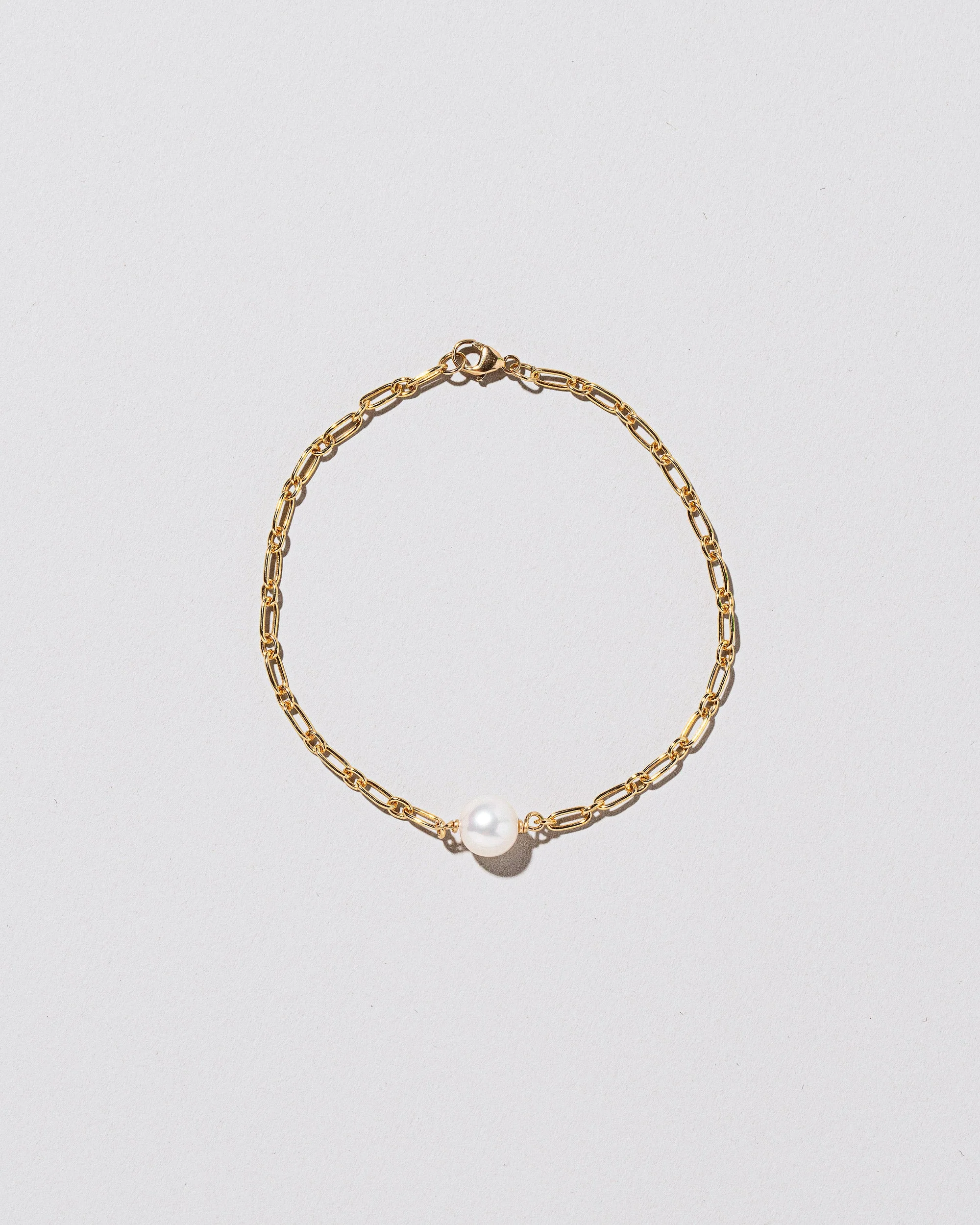 Pearl Station Bracelet Hot Dog Chain - Image 2