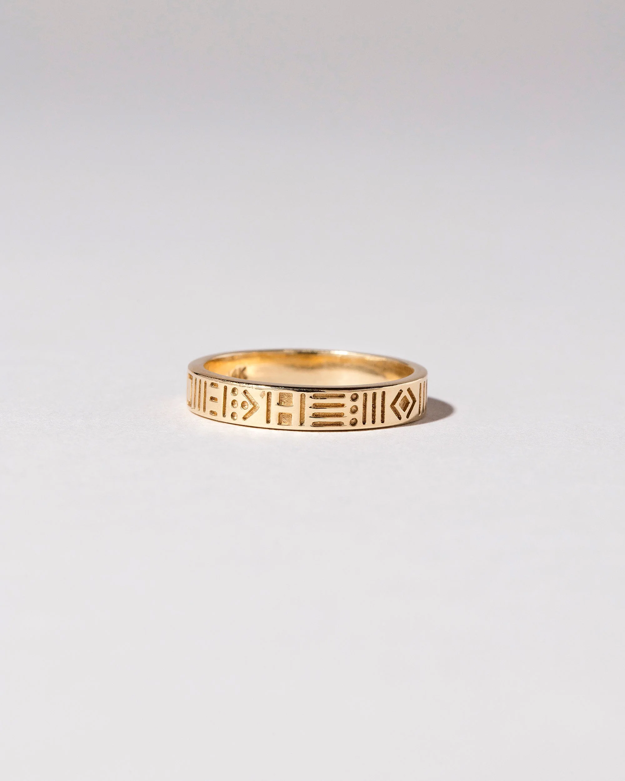 Infinity Etched Band - 4mm