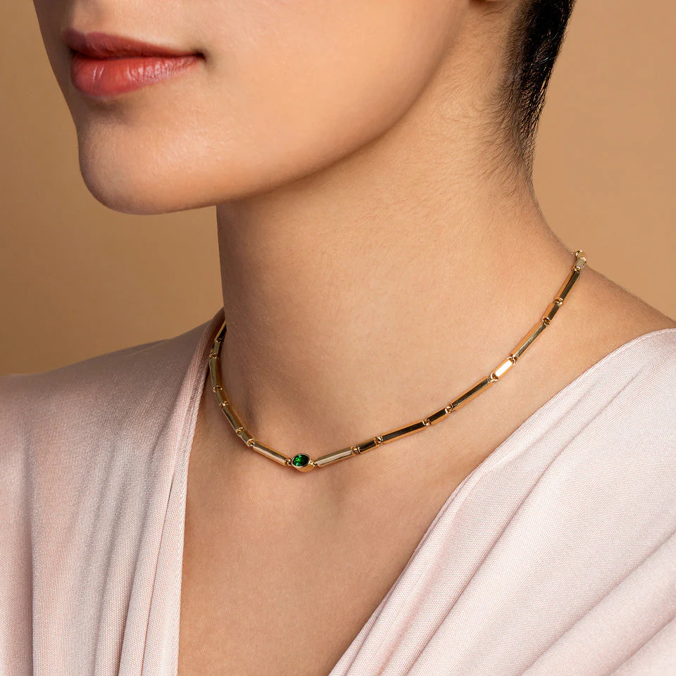 Kinetic Necklace - Tsavorite - Image 4
