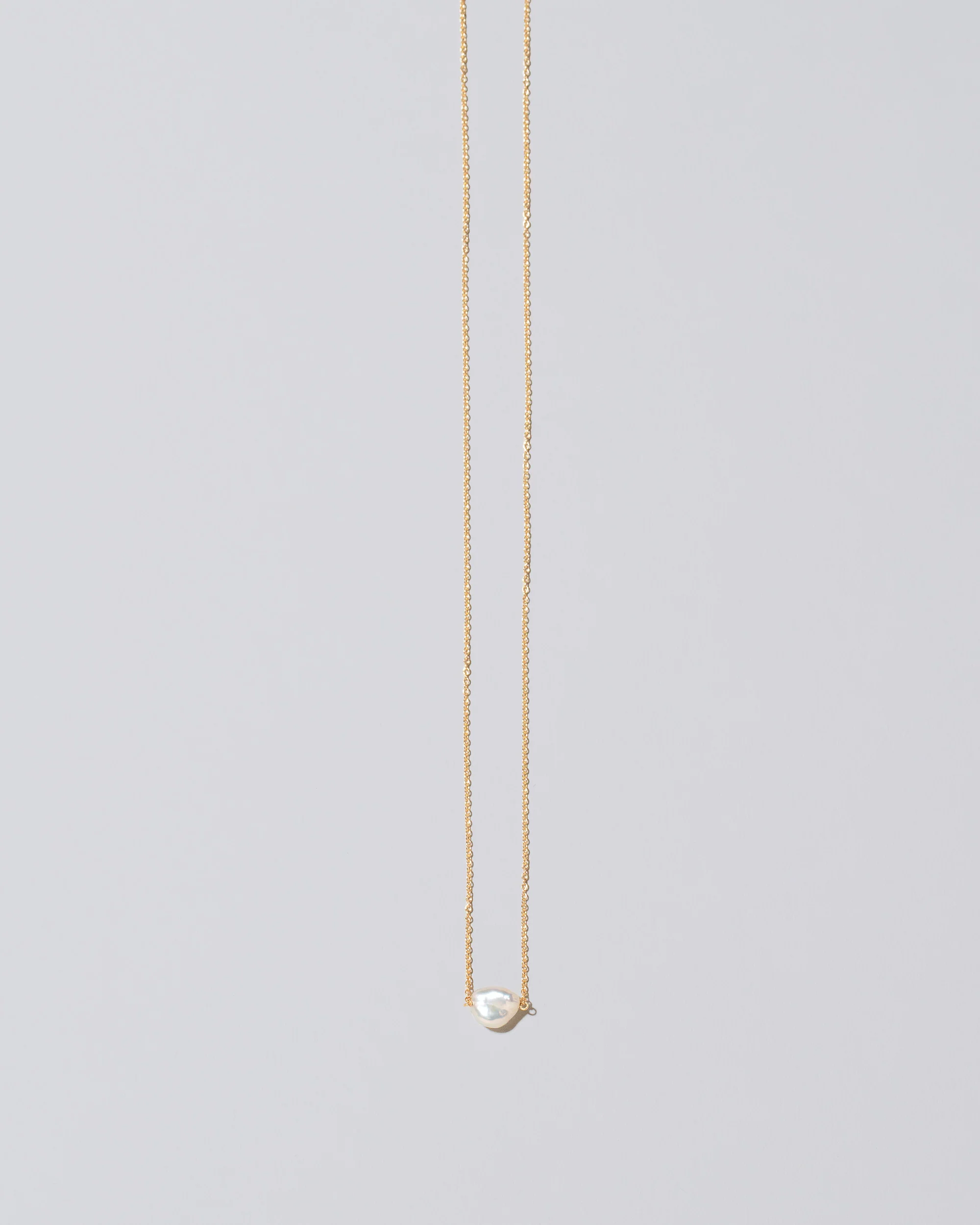 Lagniappe Pearl Necklace - White