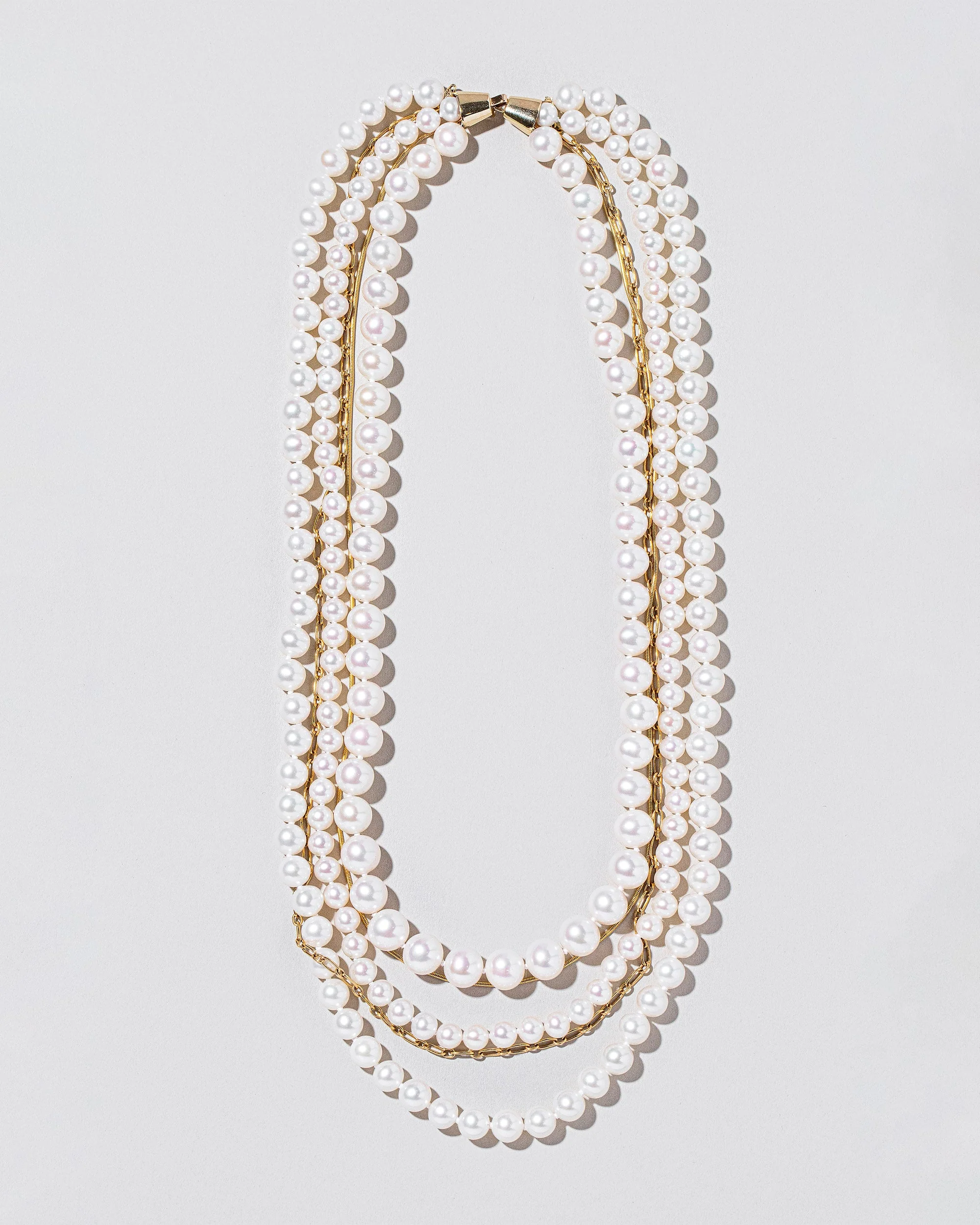 Layered Pearl Necklace