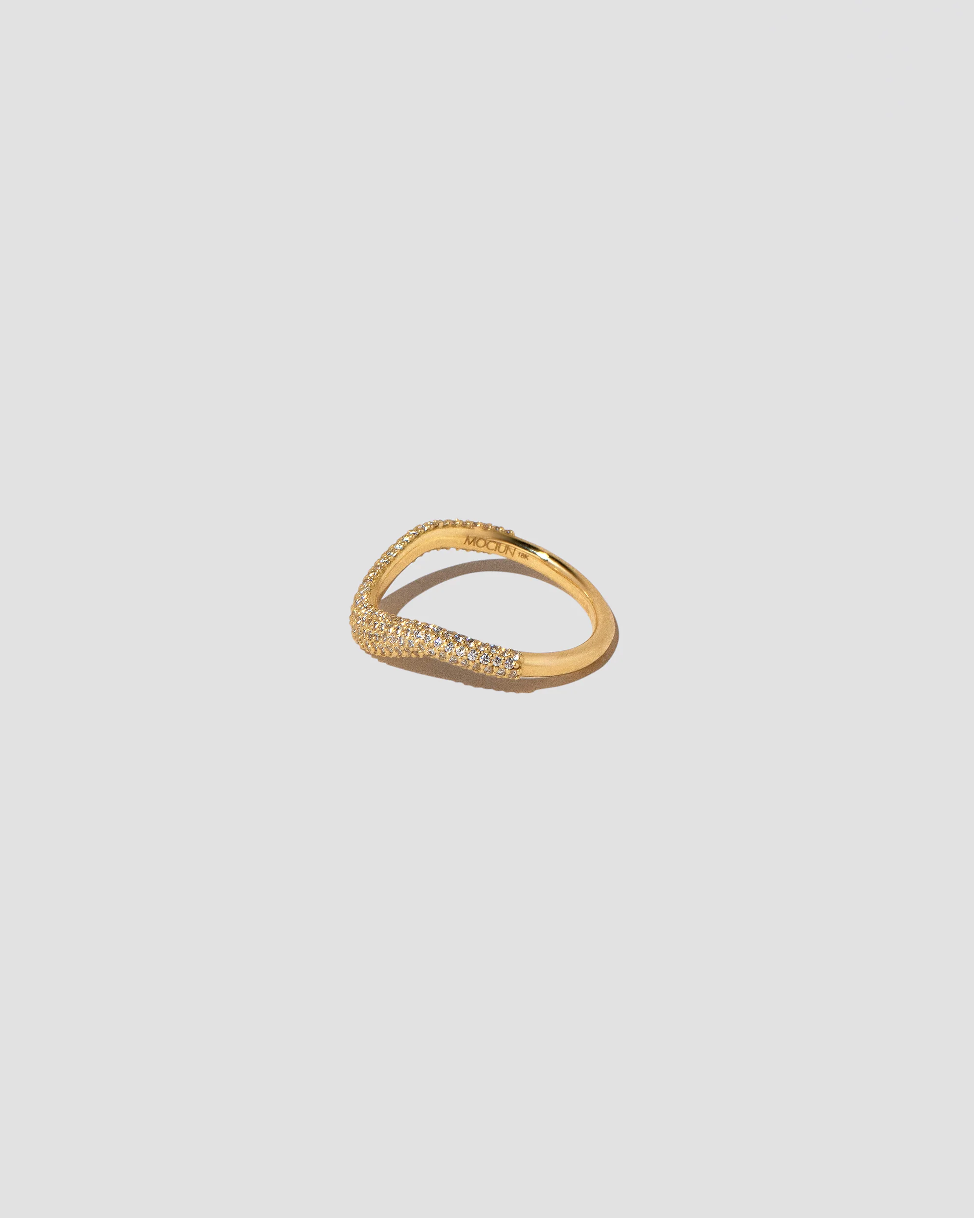 Pavé Thin Level Band - Image 3