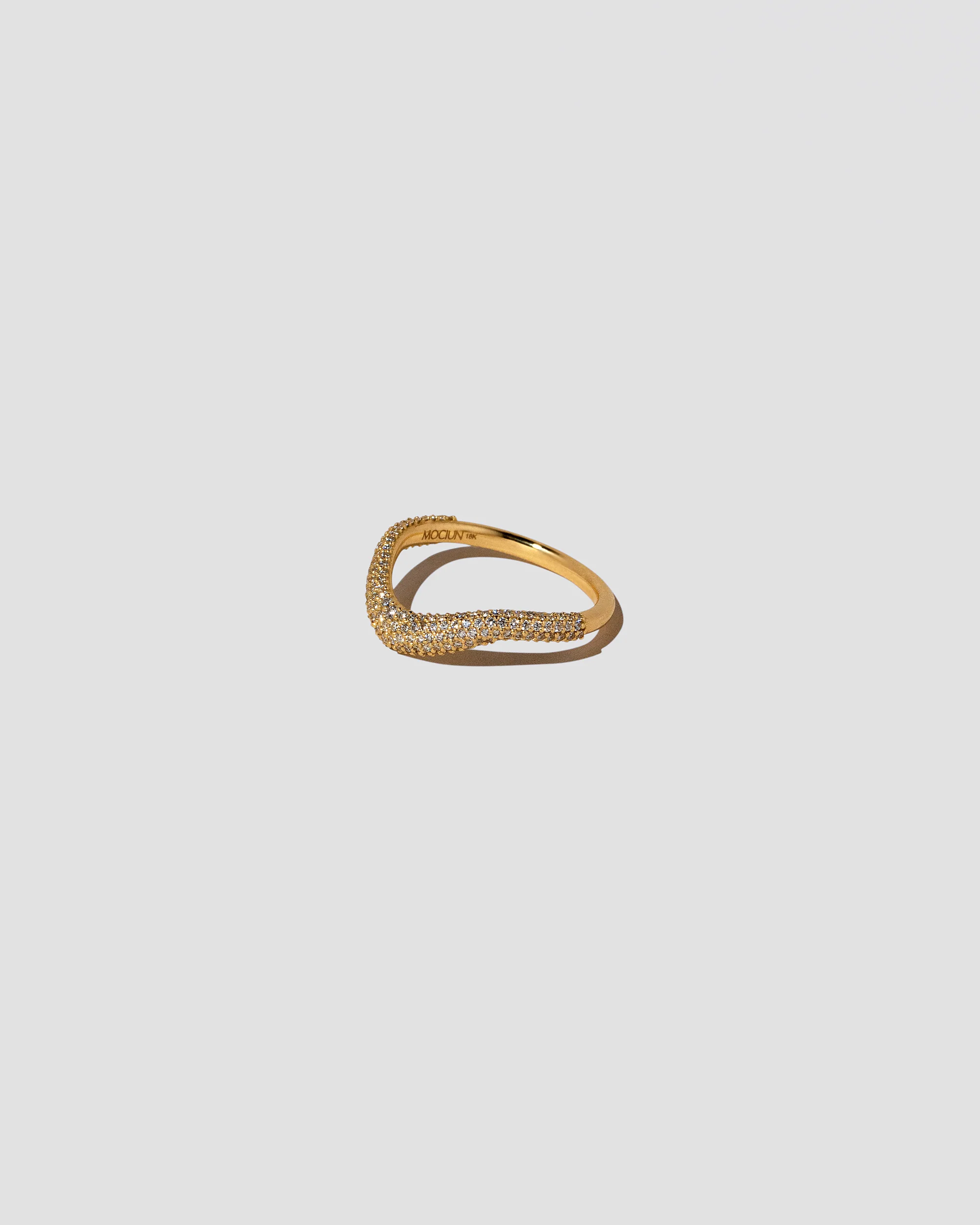 Pavé Thin Level Band - Image 4
