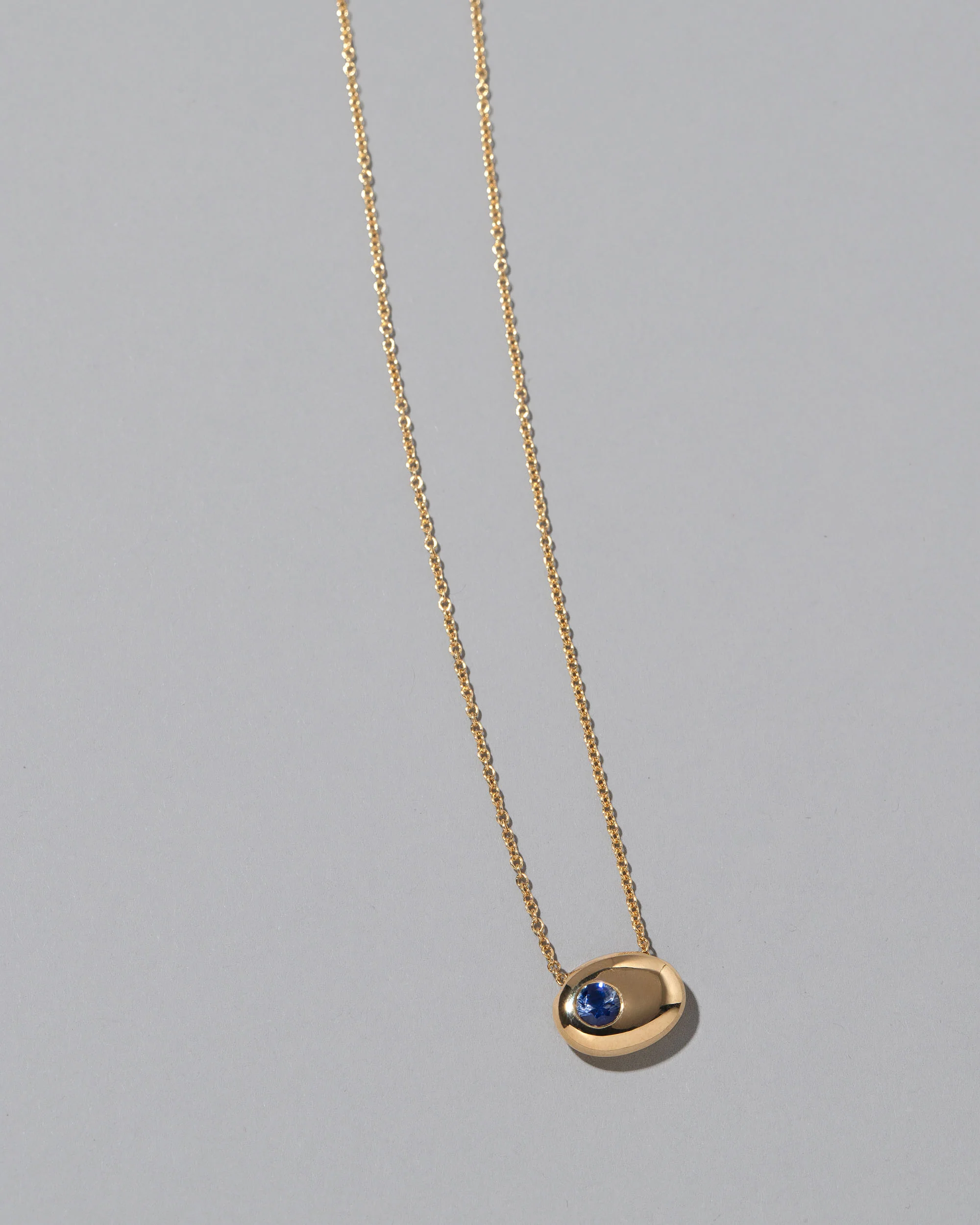 Level Necklace - Bicolor Blue Sapphire - Image 3