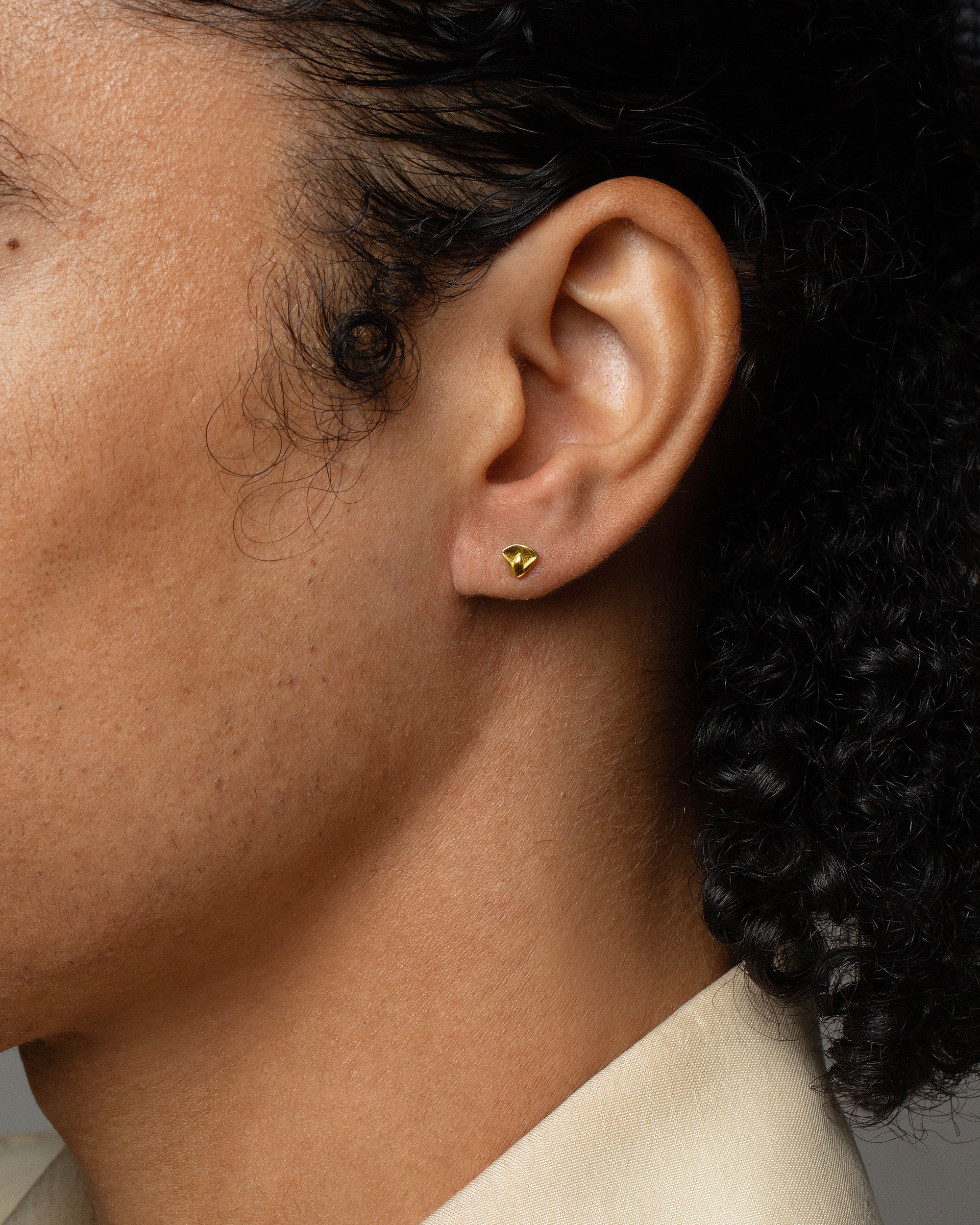 Lotus Blossom Stud Earring Single - Image 5