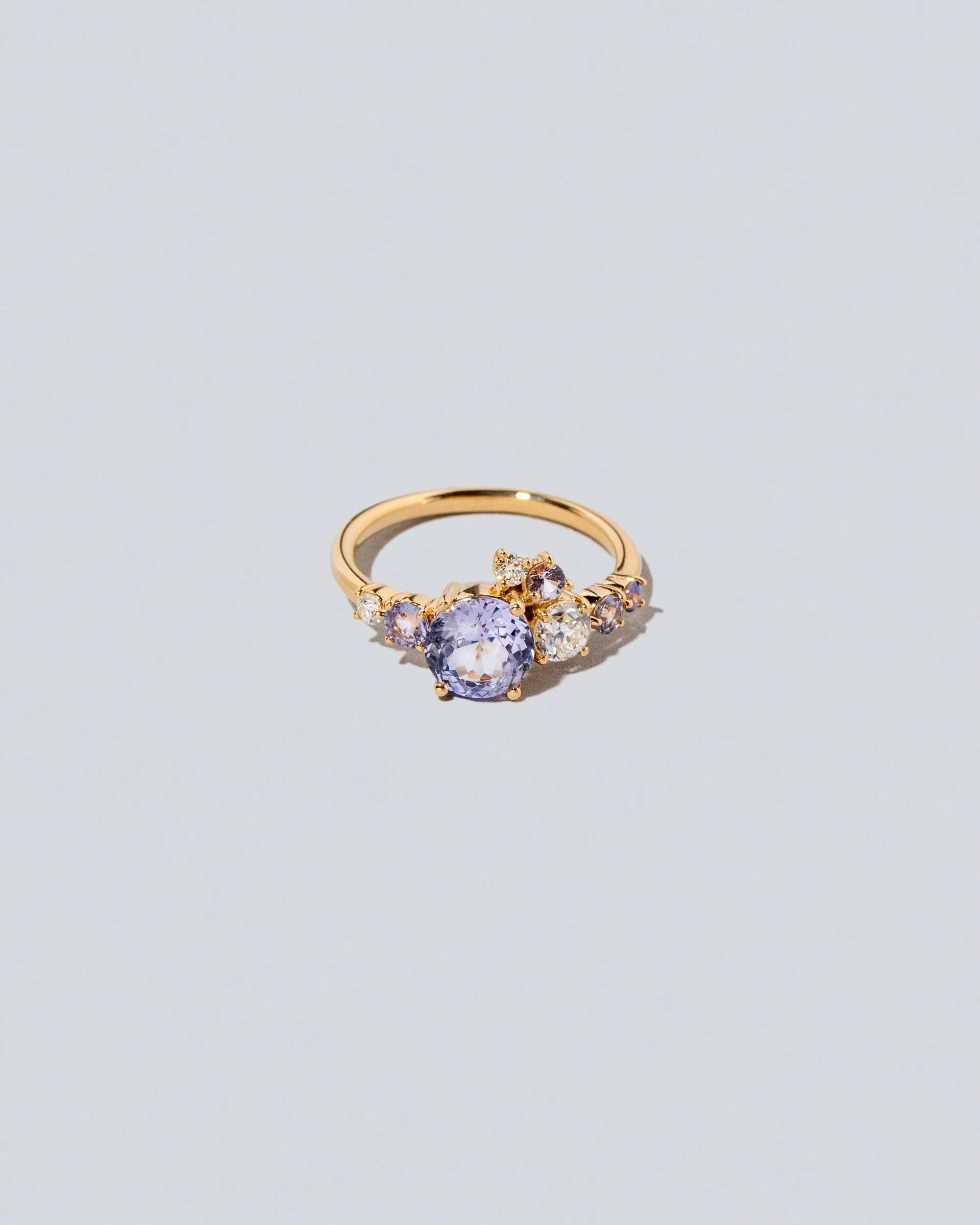 Luna Ring - Purple Sapphire