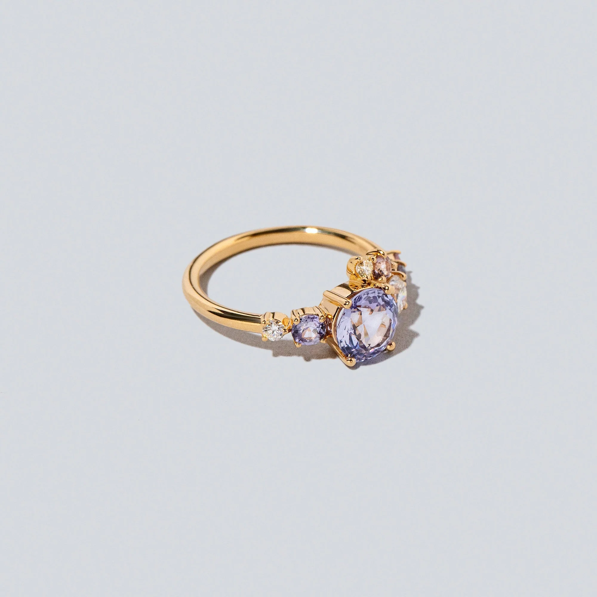 Luna Ring - Purple Sapphire - Image 3