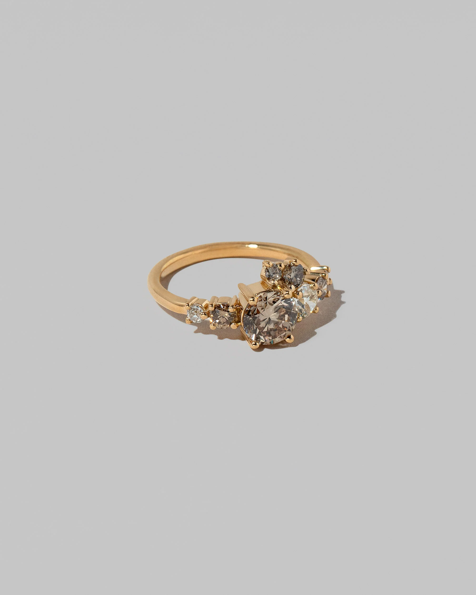 Luna Ring - Champagne Diamond - Image 3