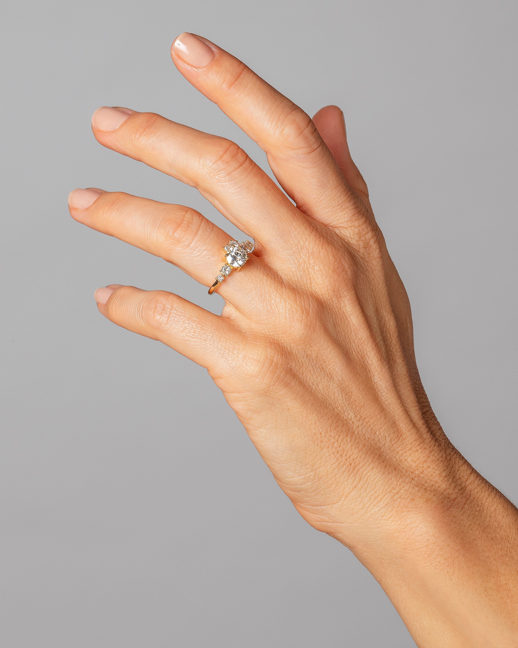 Luna Ring - White Diamond - Image 5