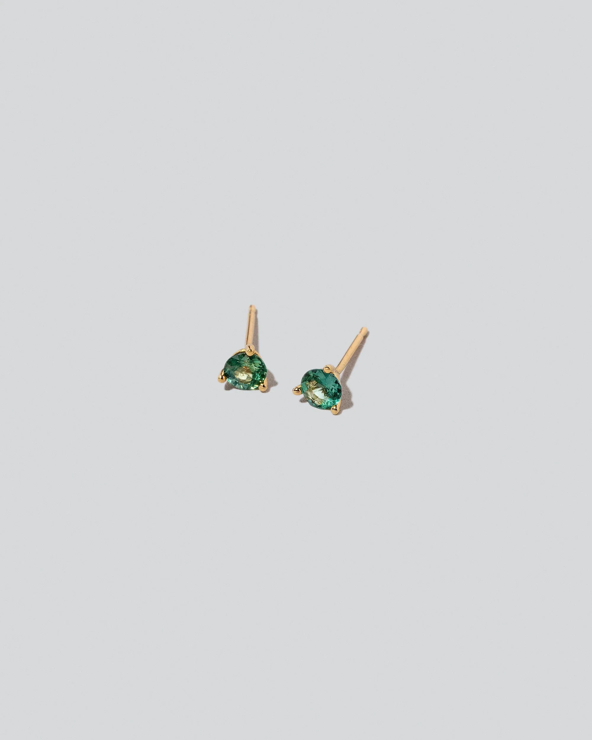 Martini Stud Earrings - Alexandrite - Image 2