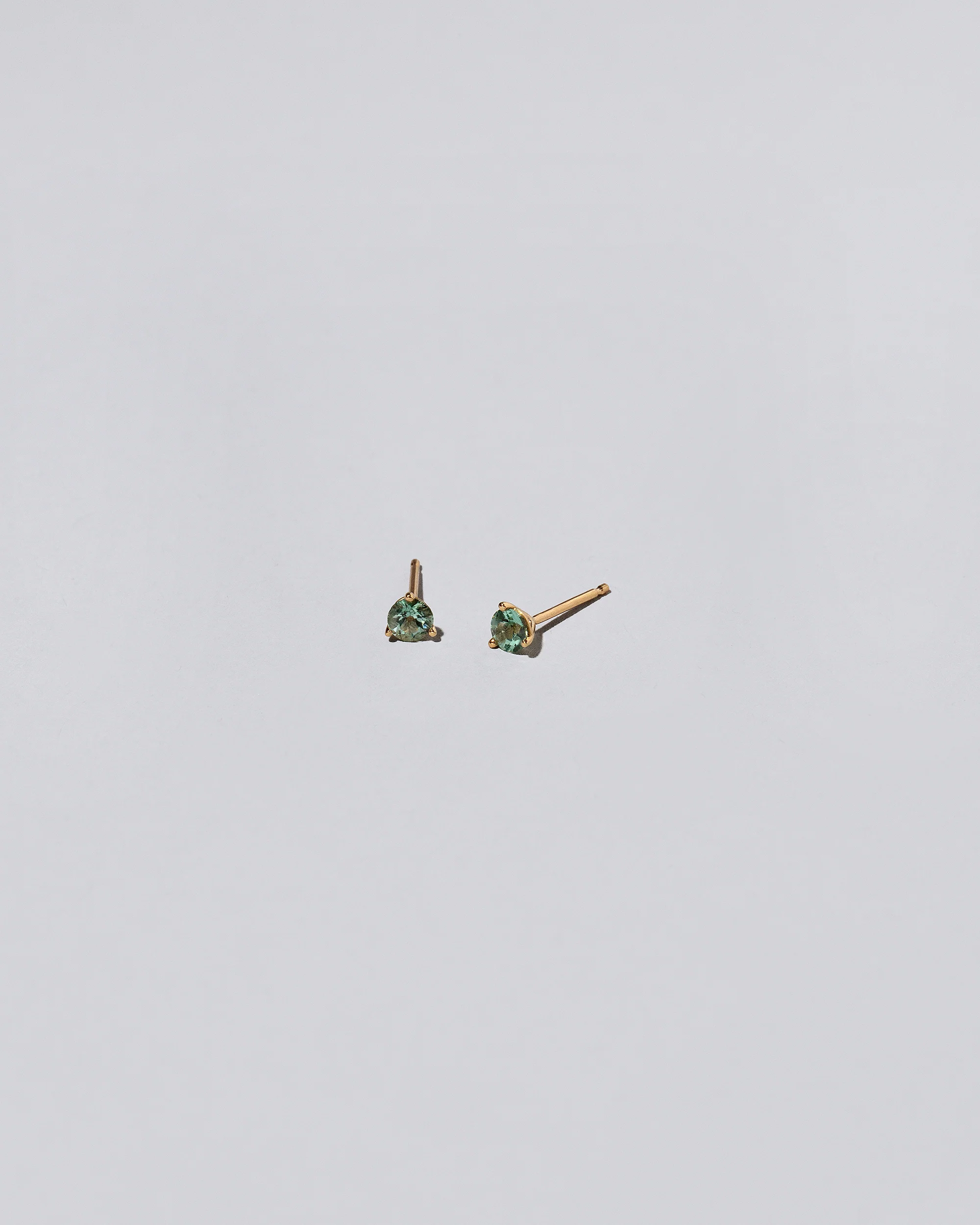 Martini Stud Earrings - Petite Tourmaline