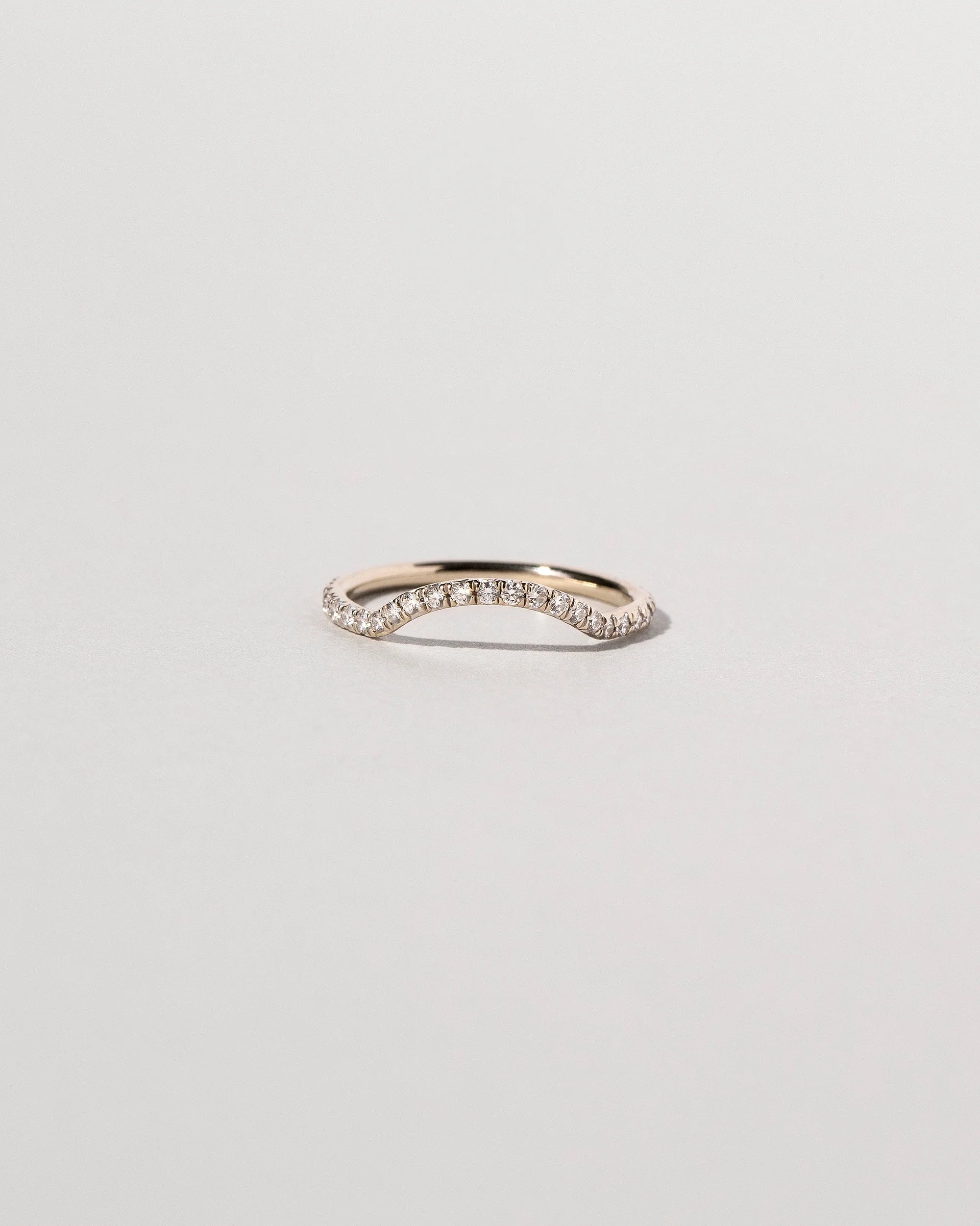 Mini Curve Band - Pavé
